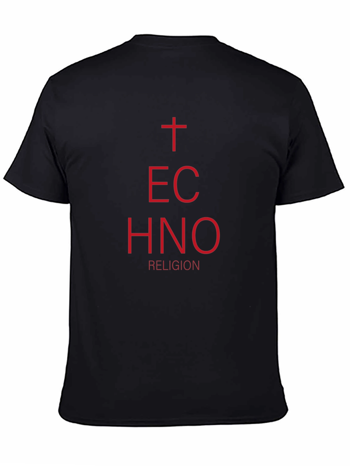 Techno Religion Graphic T-Shirt