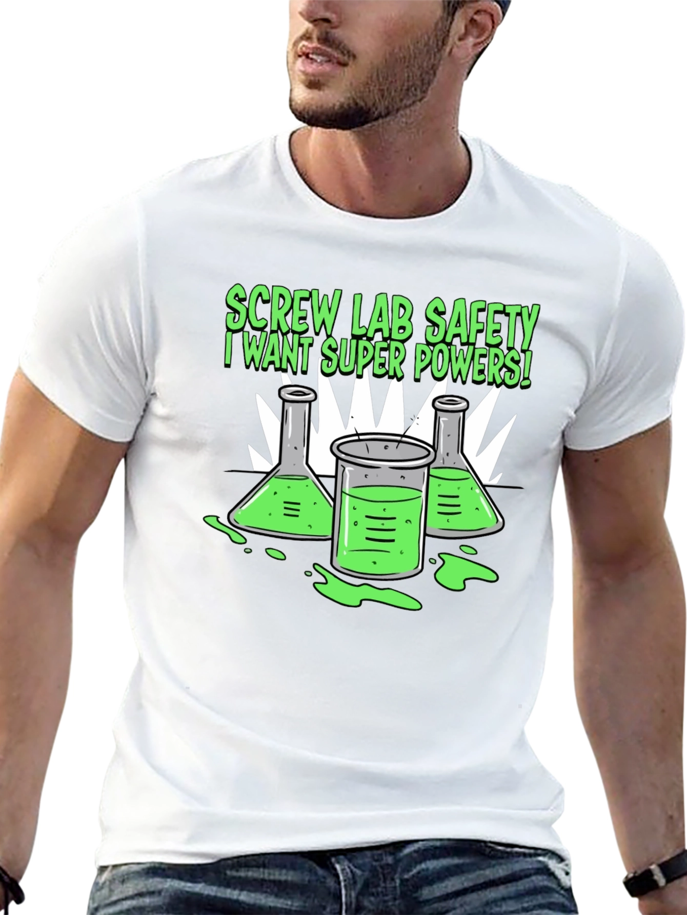 Screw Lab Safety T-Shirt - Super Powers