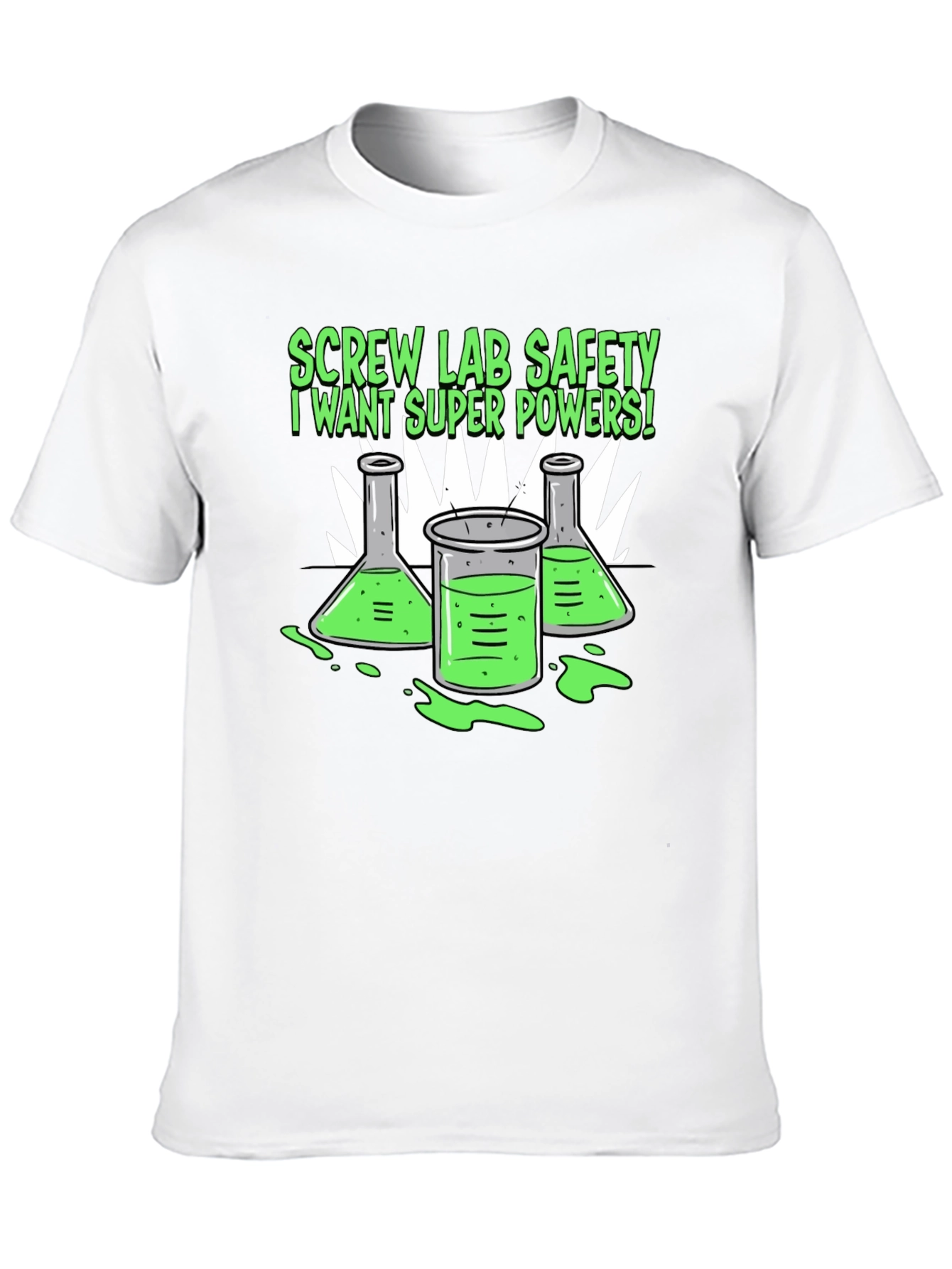 Screw Lab Safety T-Shirt - Super Powers
