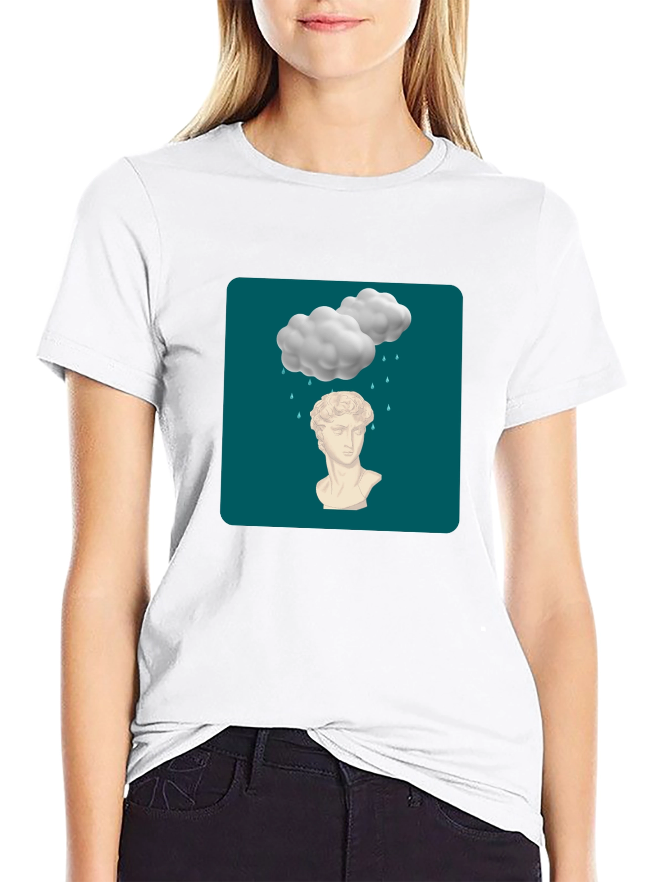 Thoughtful T-Shirt: Bust in the Rain Graphic Tee