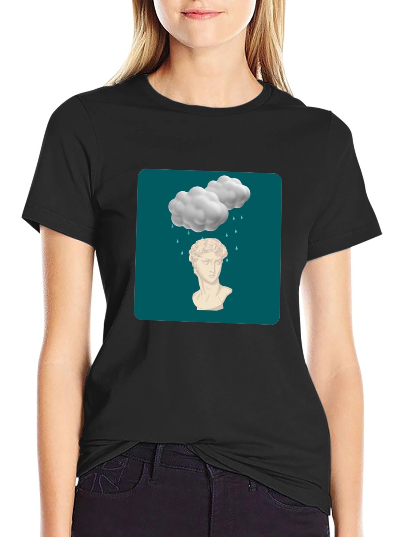 Thoughtful T-Shirt: Bust in the Rain Graphic Tee