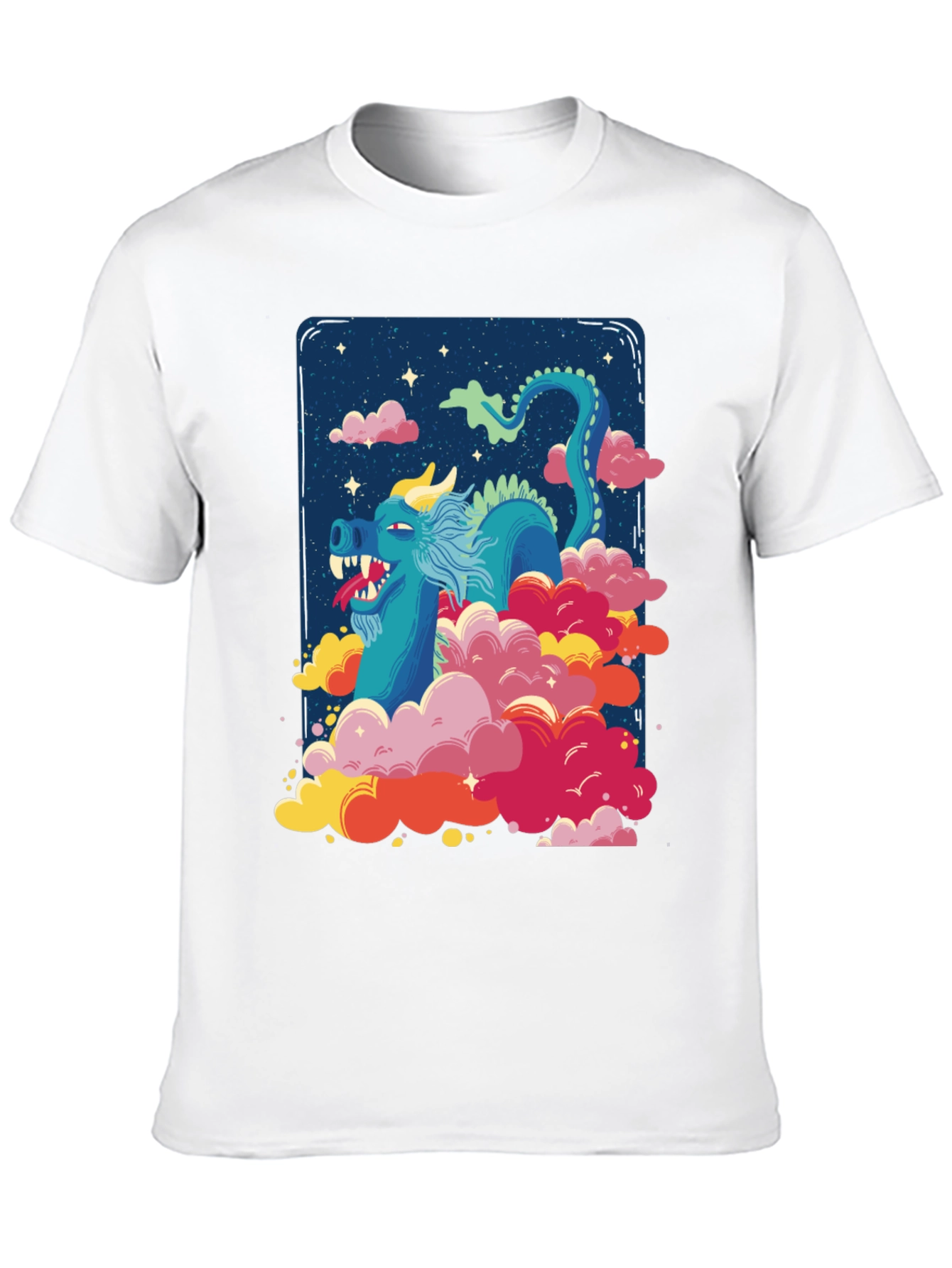 Dragon Cloud T-Shirt - Fantasy Graphic Tee