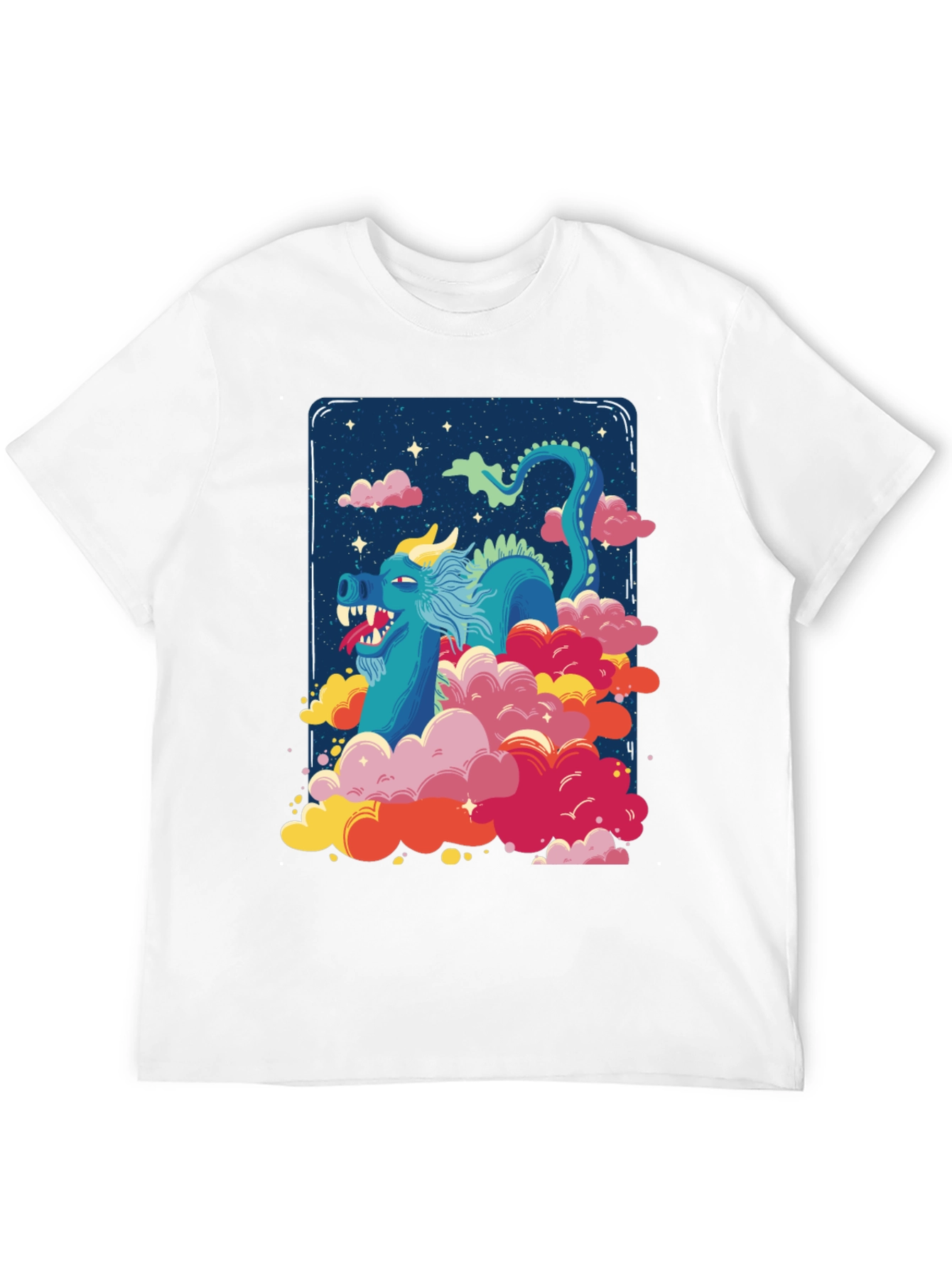 Dragon Cloud T-Shirt - Fantasy Graphic Tee