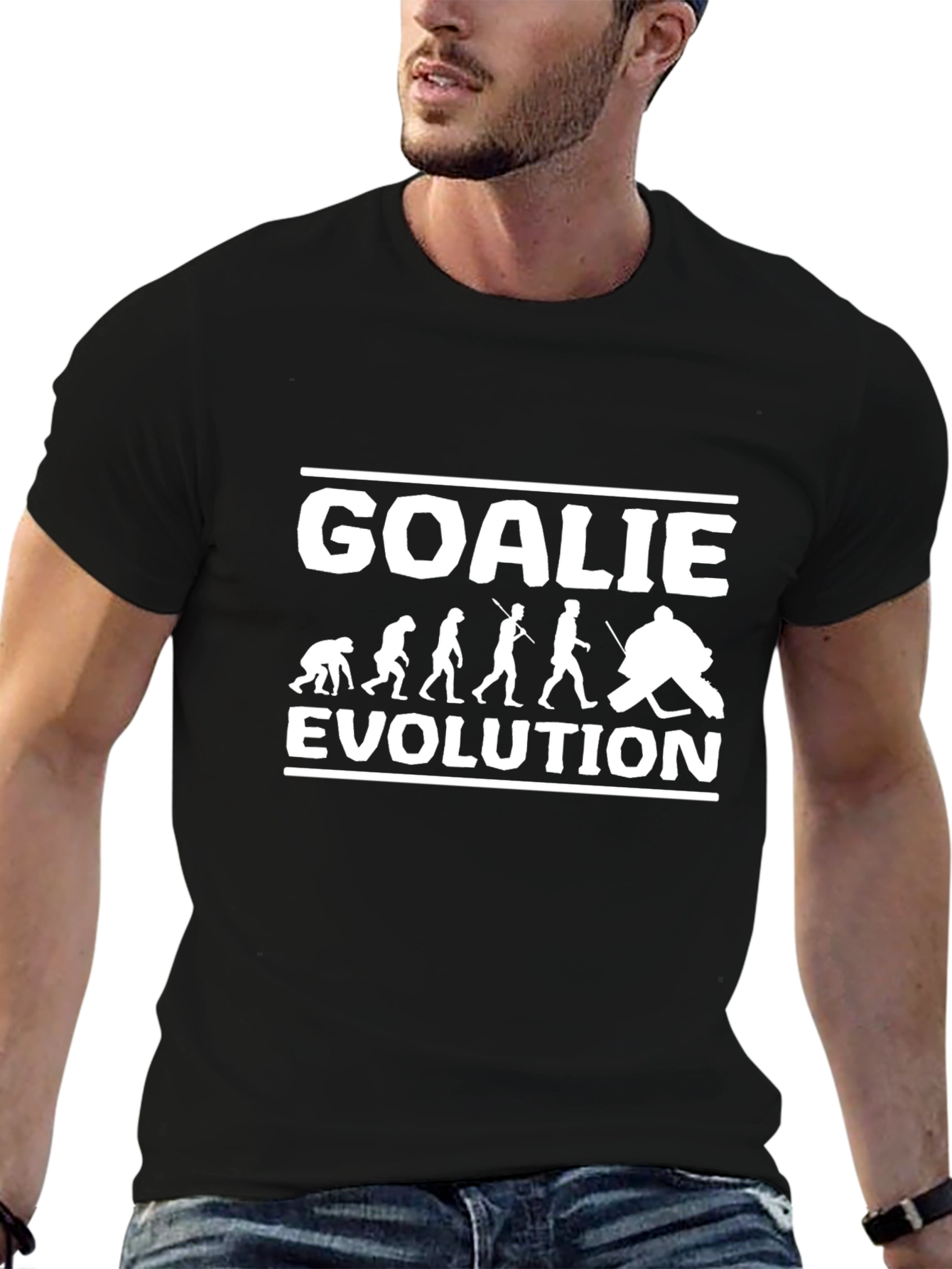 Goalie Evolution Graphic T-Shirt