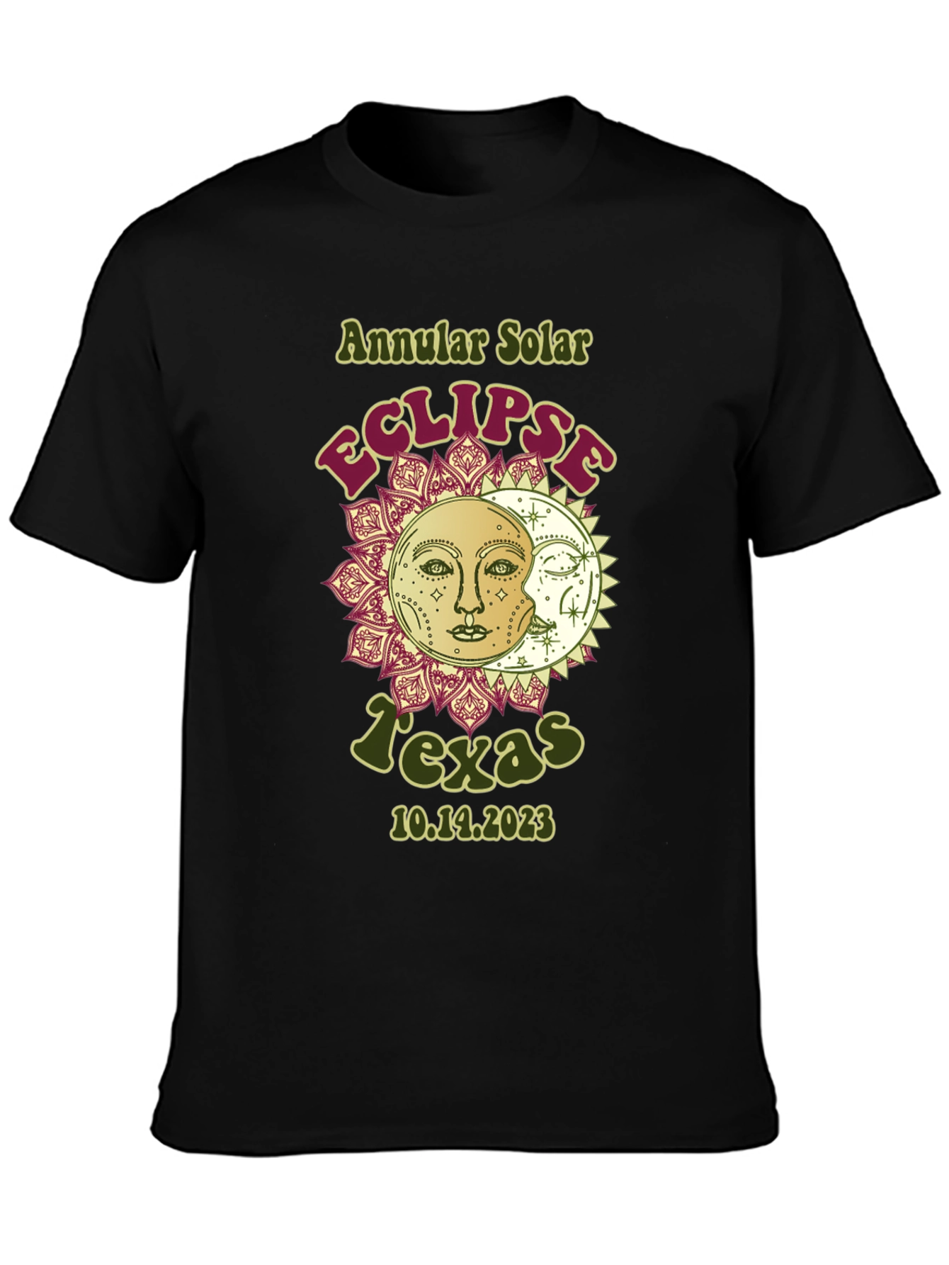 Annular Solar Eclipse Texas 2023 T-Shirt