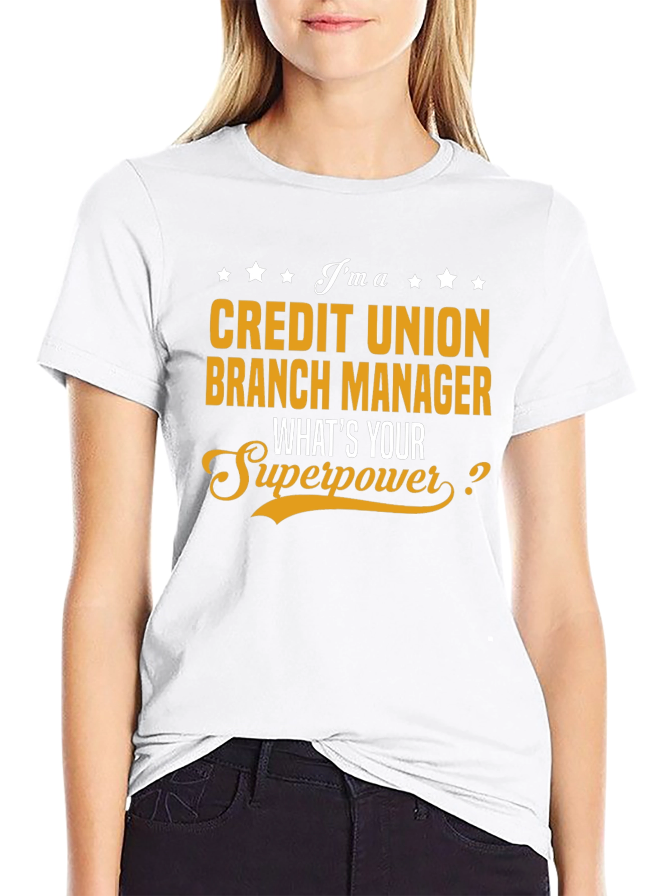 Credit Union Branch Manager Superpower T-Shirt