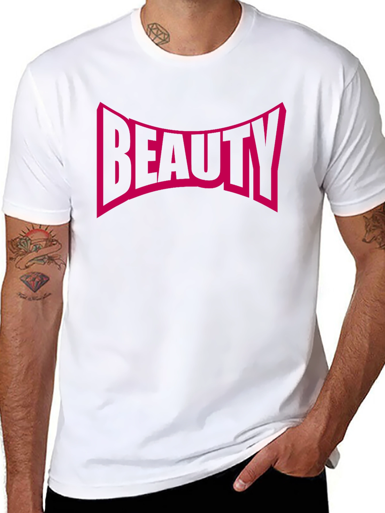 Beauty Graphic Tee - Black