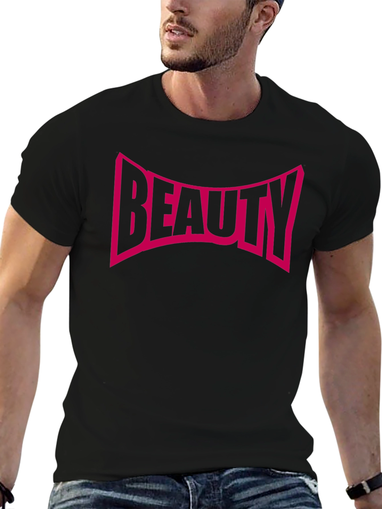 Beauty Graphic Tee - Black