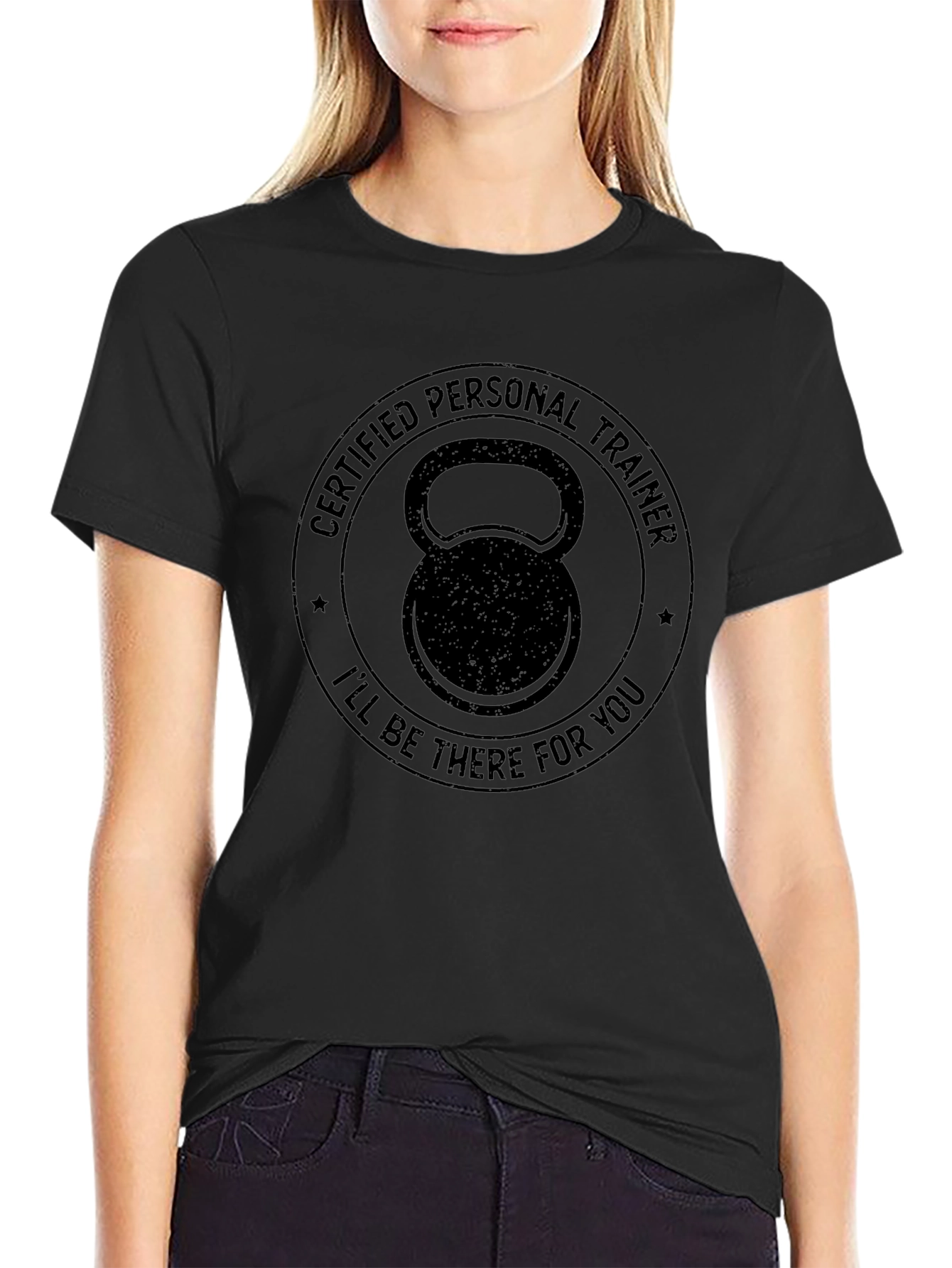Certified Personal Trainer Black T-Shirt