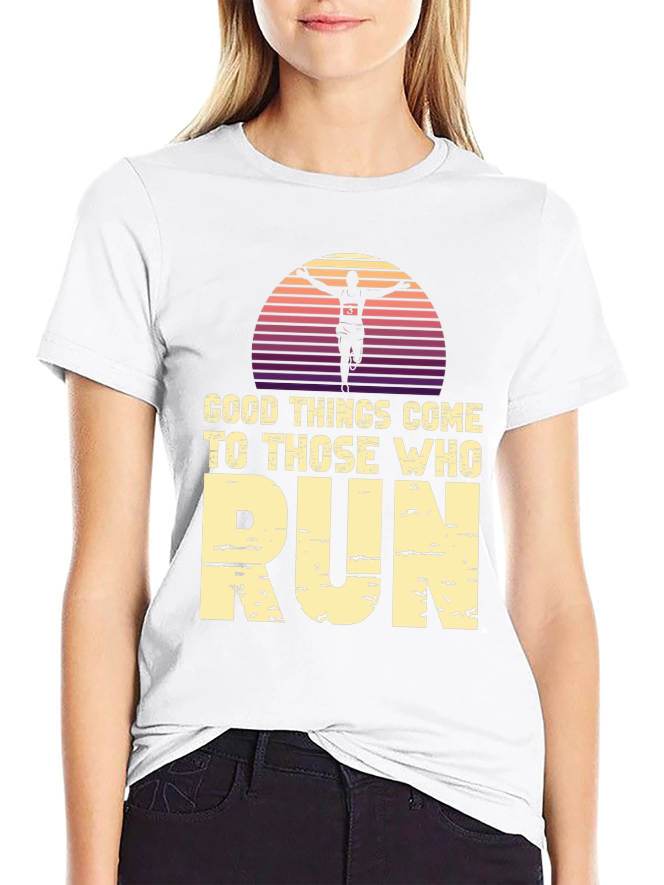 Good Things Come to Those Who Run Graphic Tee