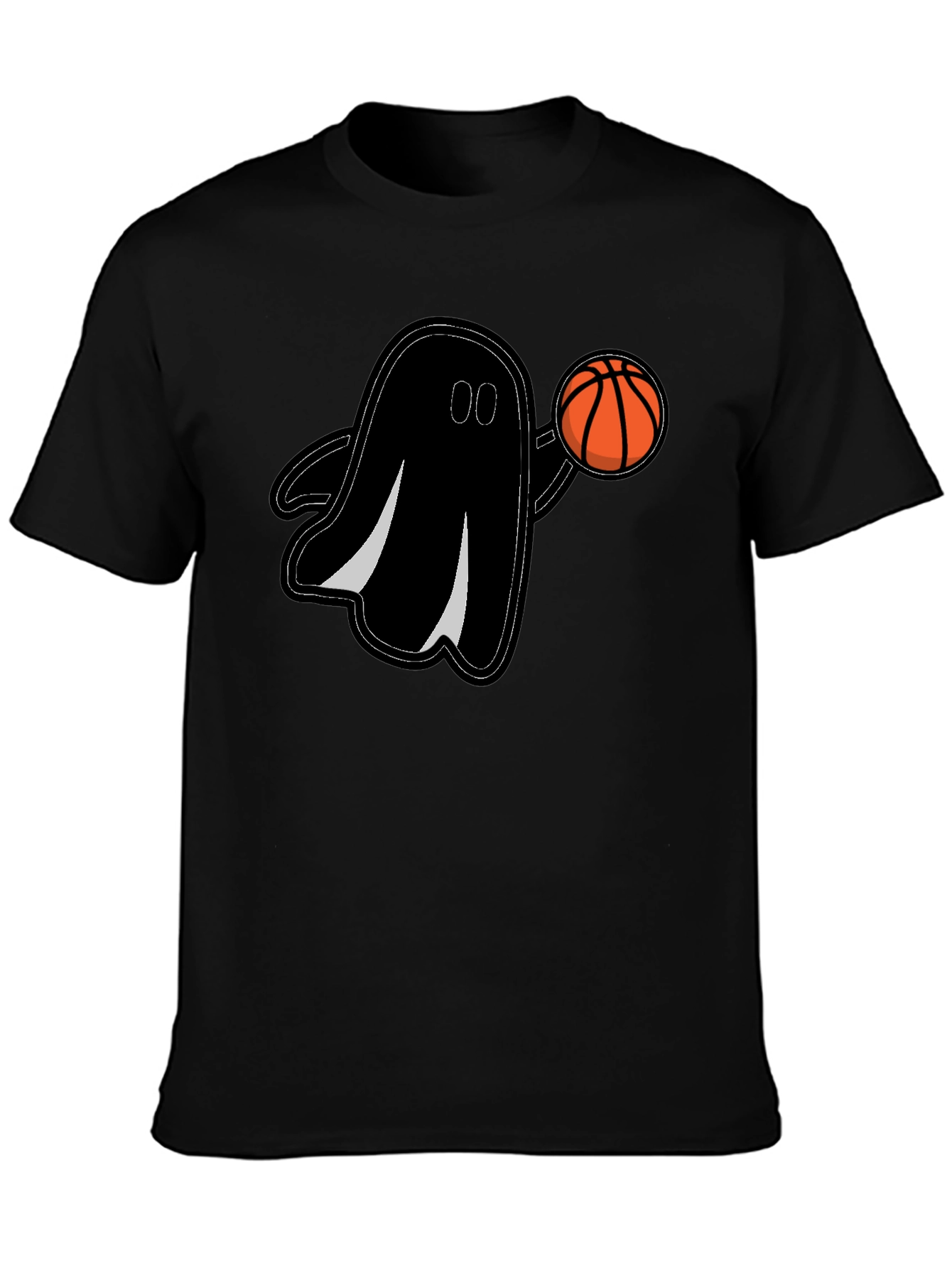 Ghost Basketball Graphic T-Shirt