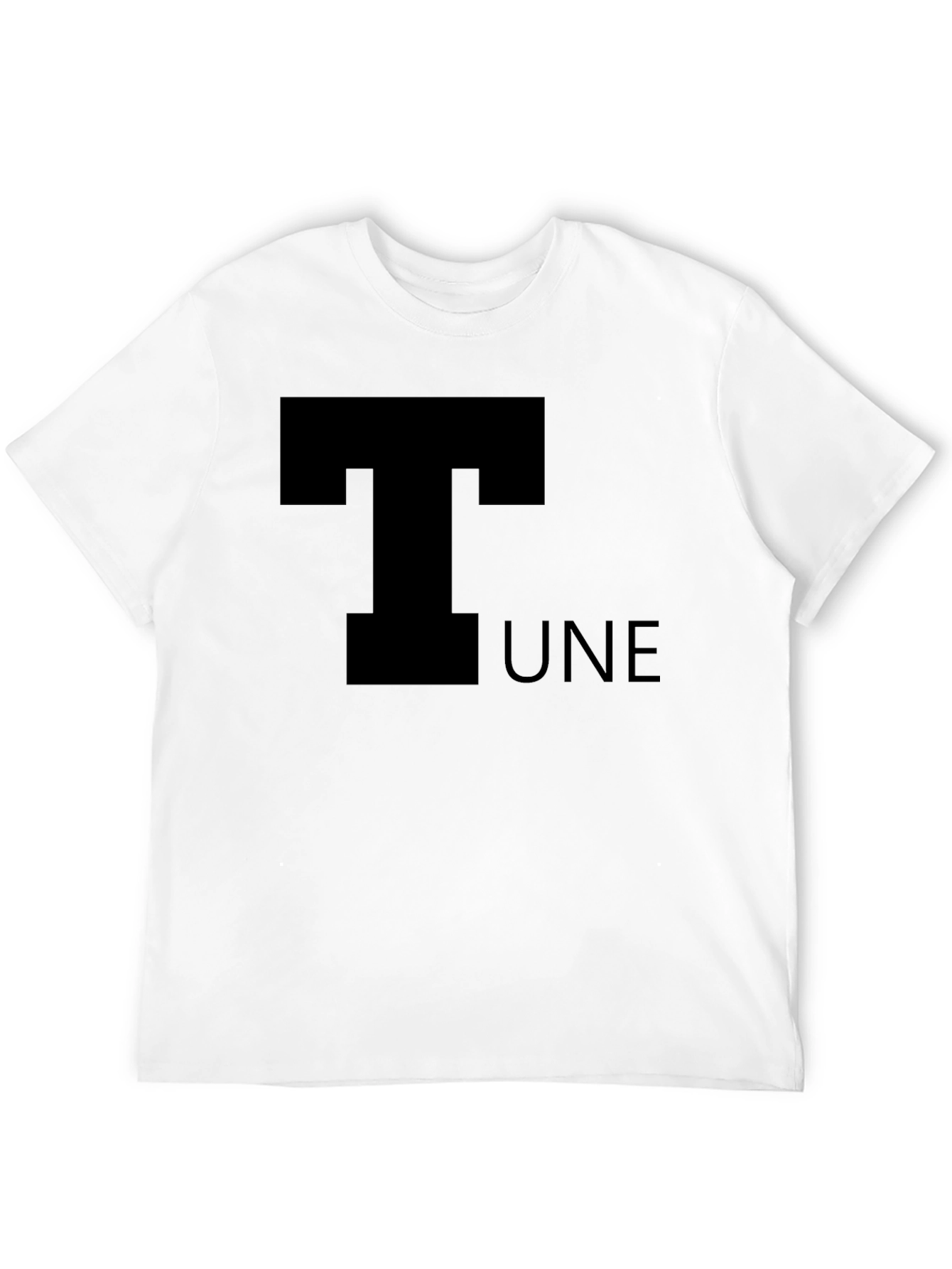 T-UNE Black Graphic Tee