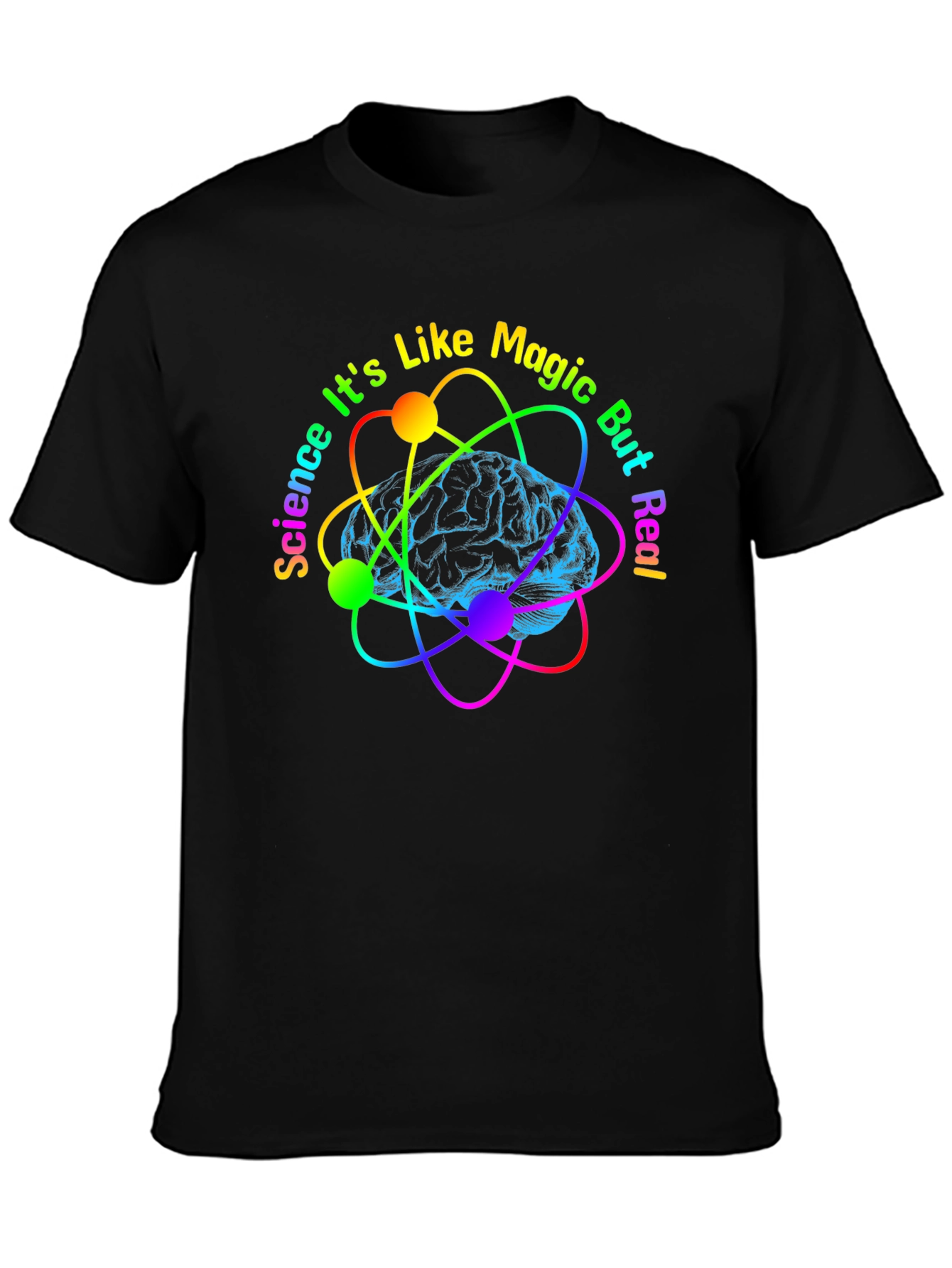 Science Its Like Magic Brain T-Shirt
