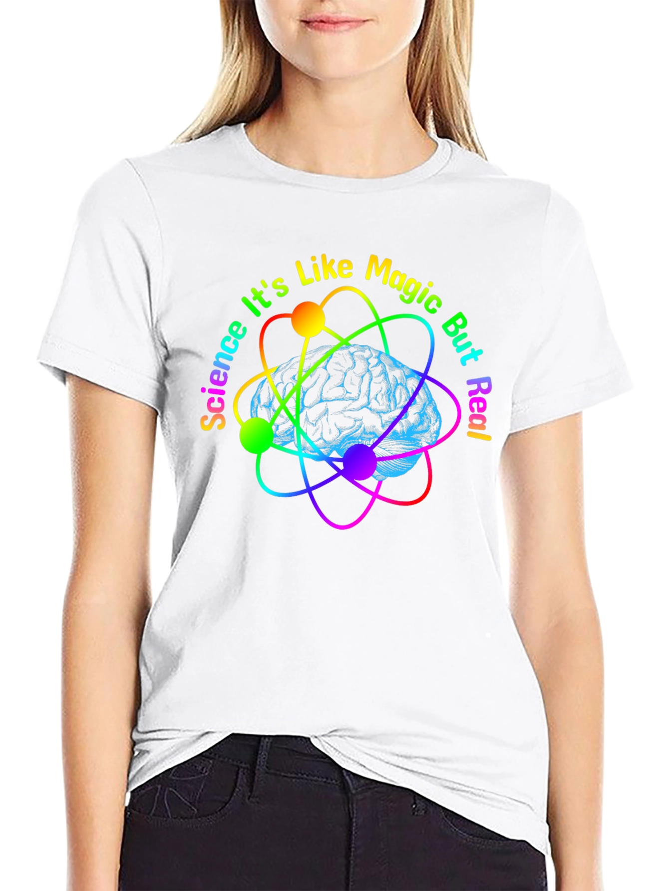 Science Its Like Magic Brain T-Shirt