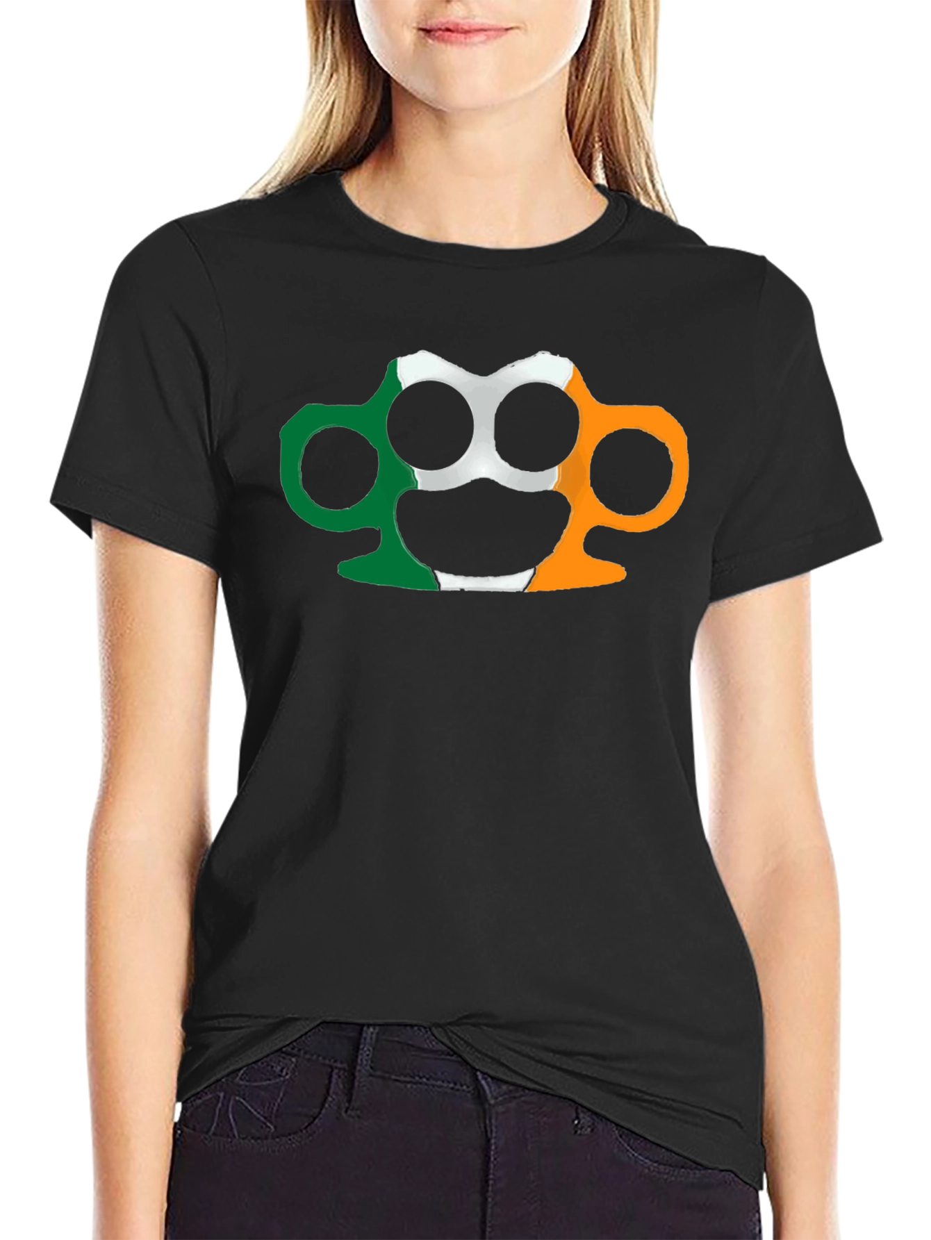 Irish Flag Knuckle Duster Graphic Tee
