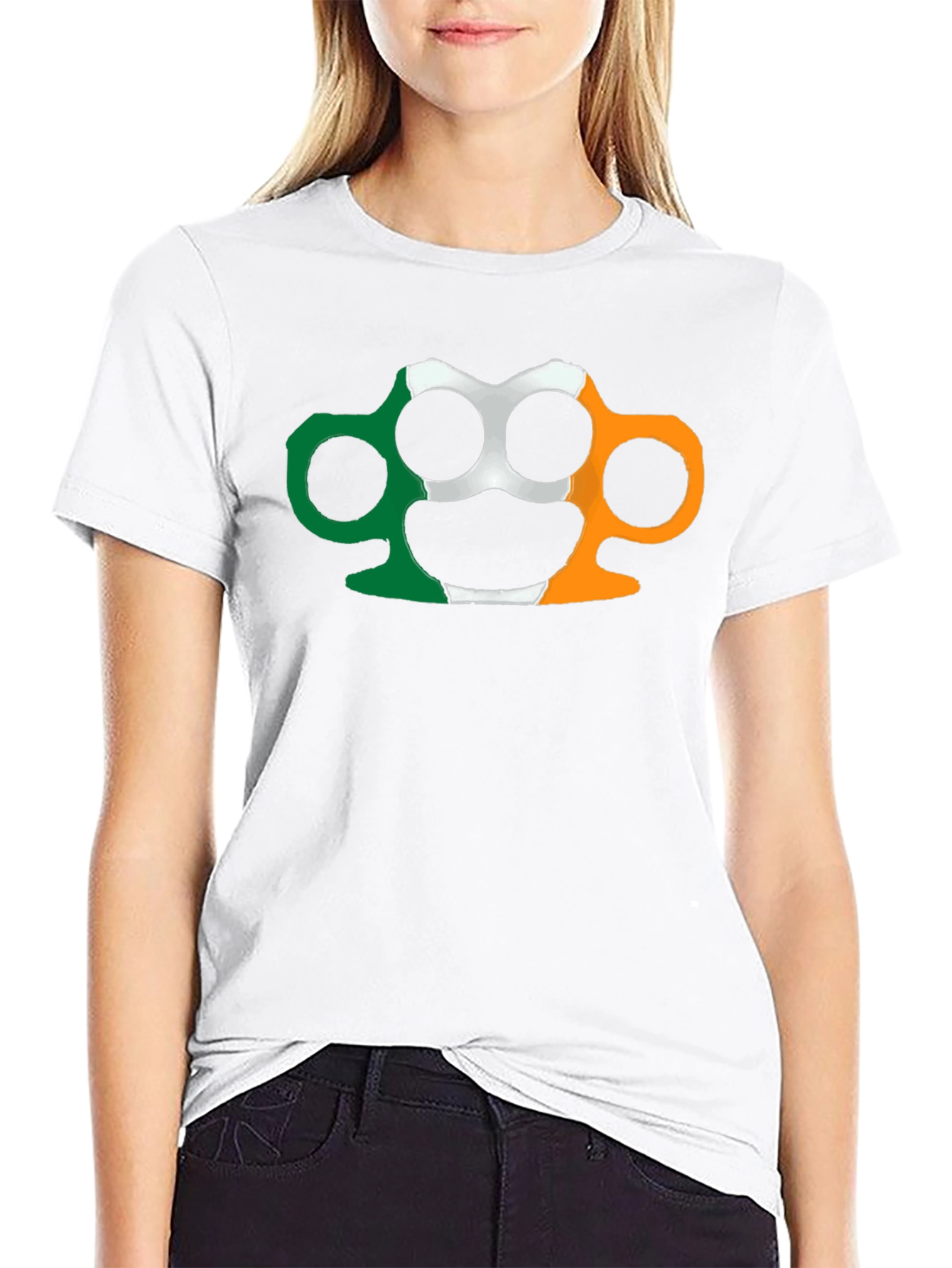 Irish Flag Knuckle Duster Graphic Tee