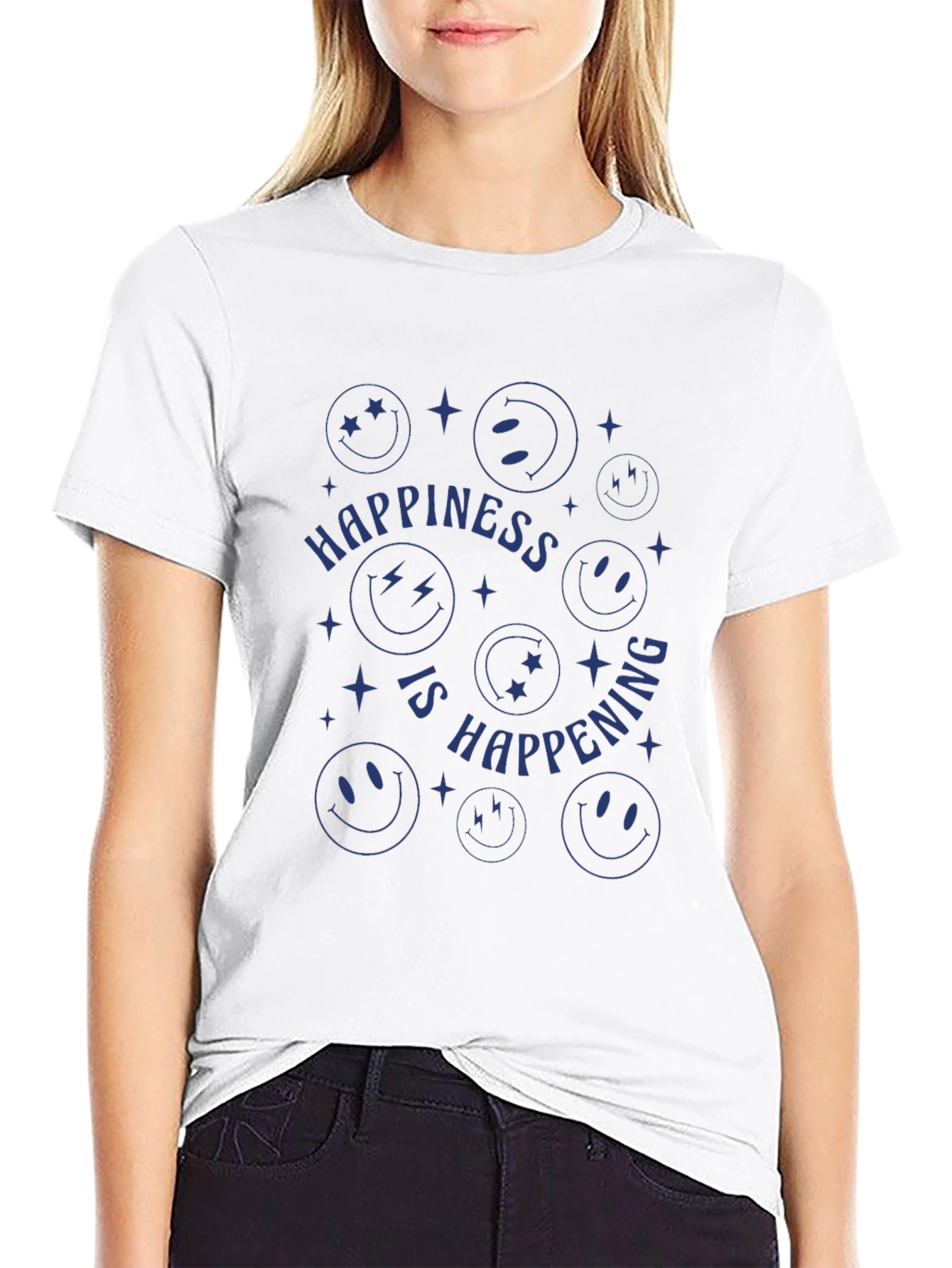 Happiness Happening Graphic Tee
