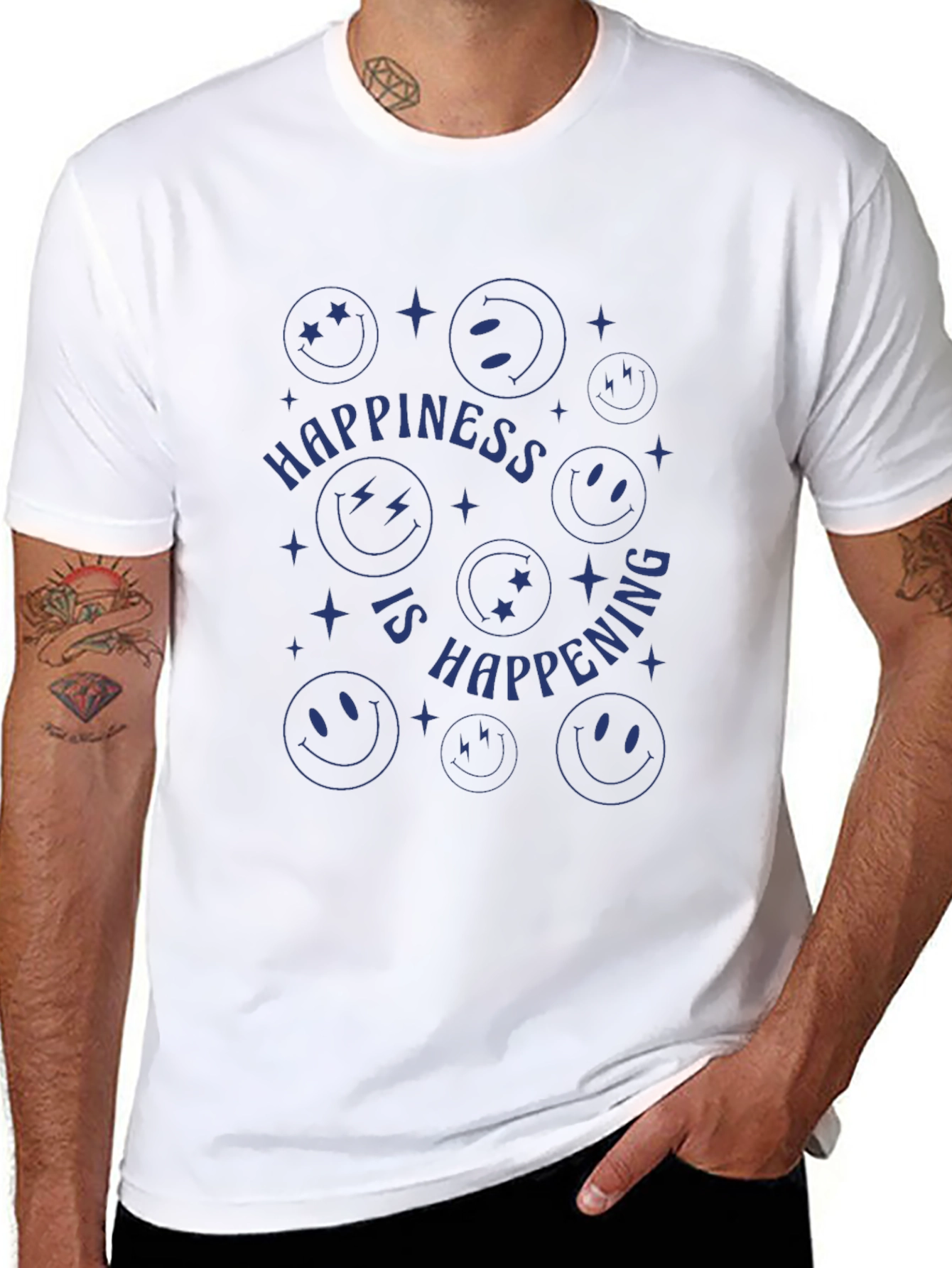 Happiness Happening Graphic Tee