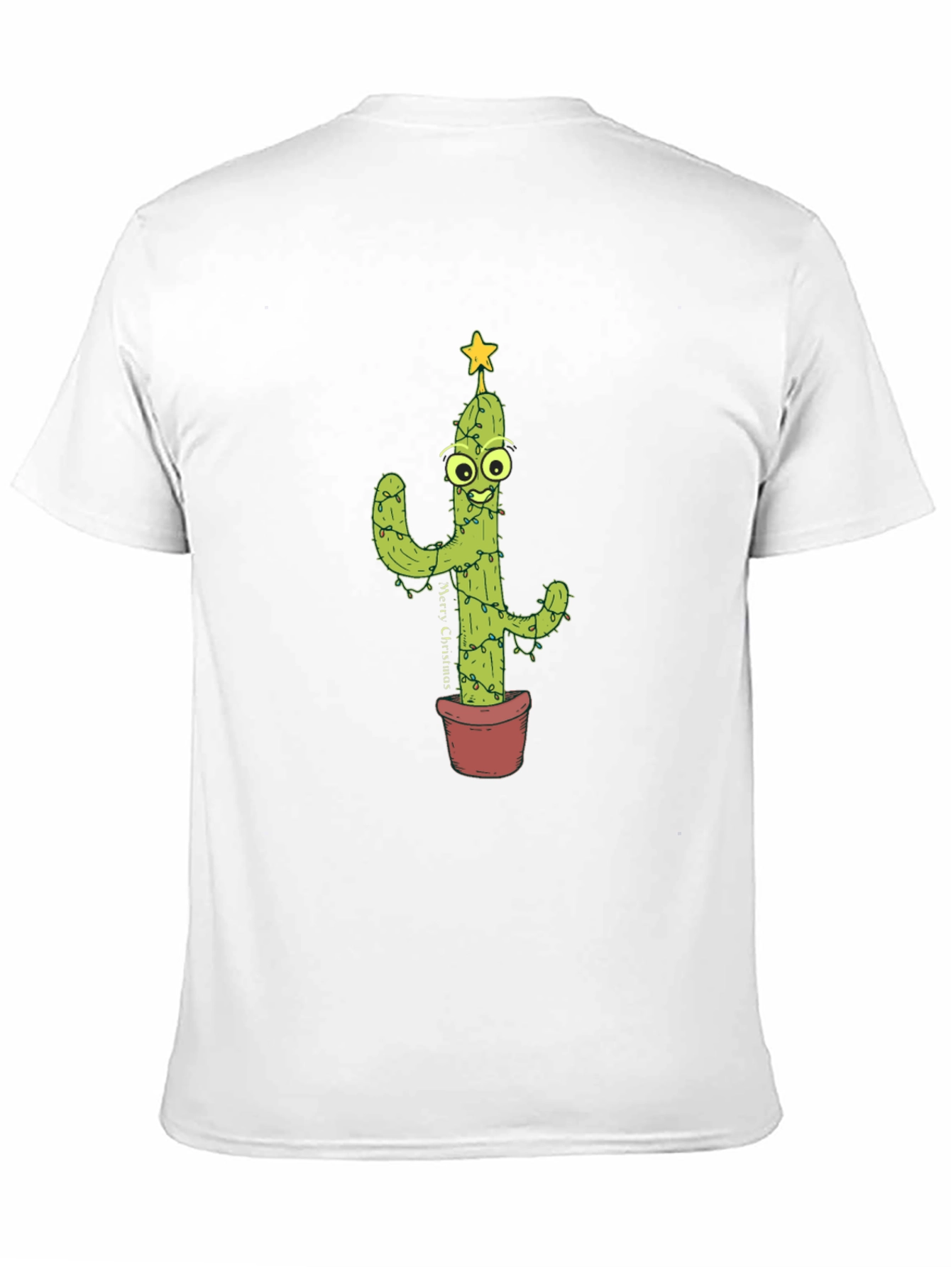 Festive Cactus Christmas Tee