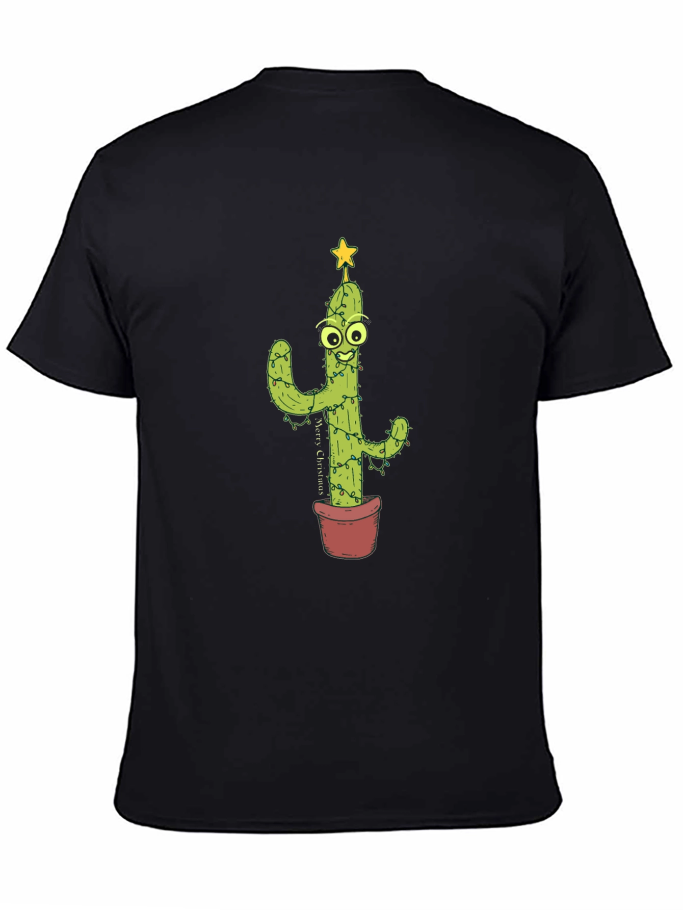 Festive Cactus Christmas Tee
