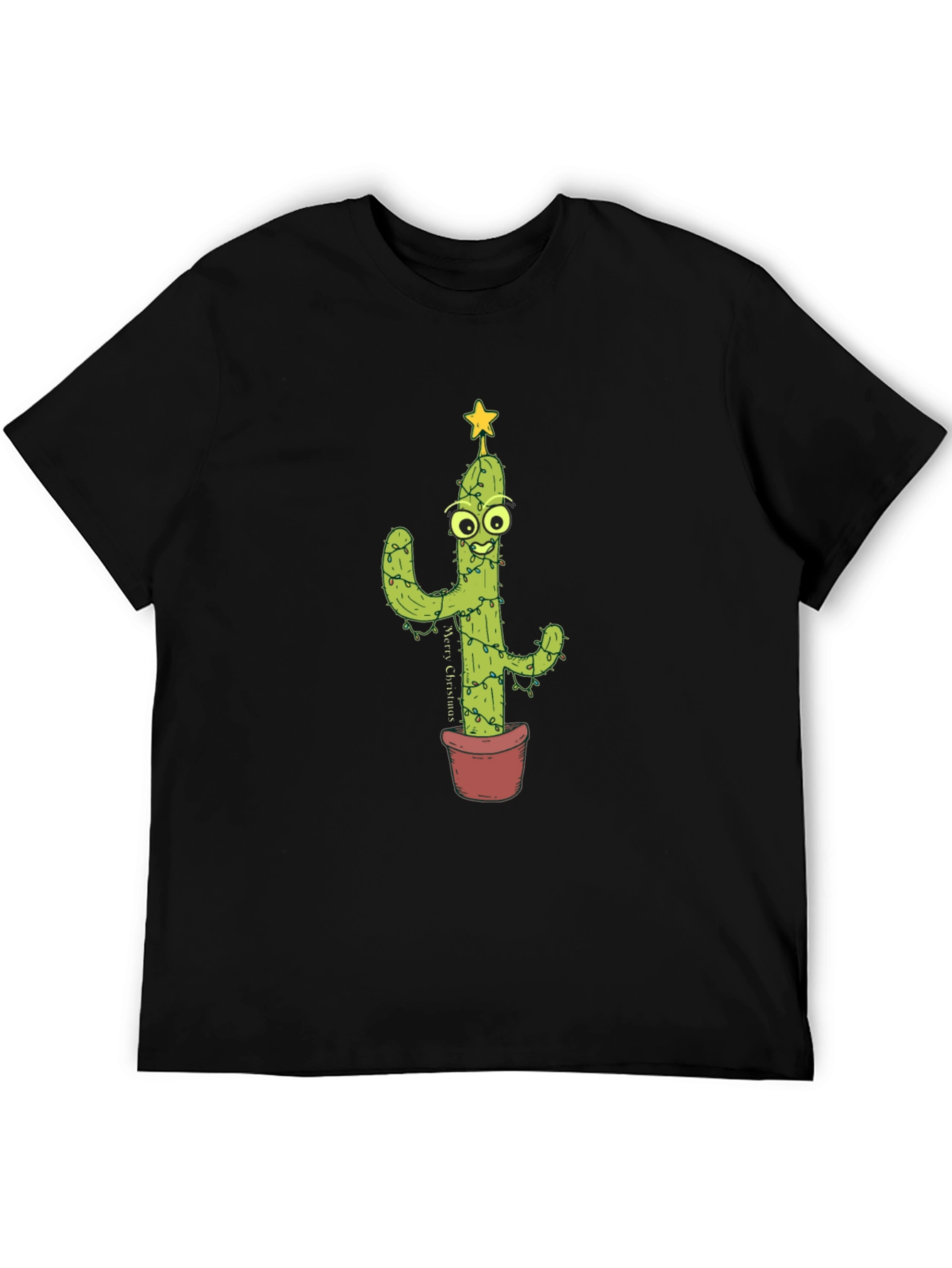 Festive Cactus Christmas Tee