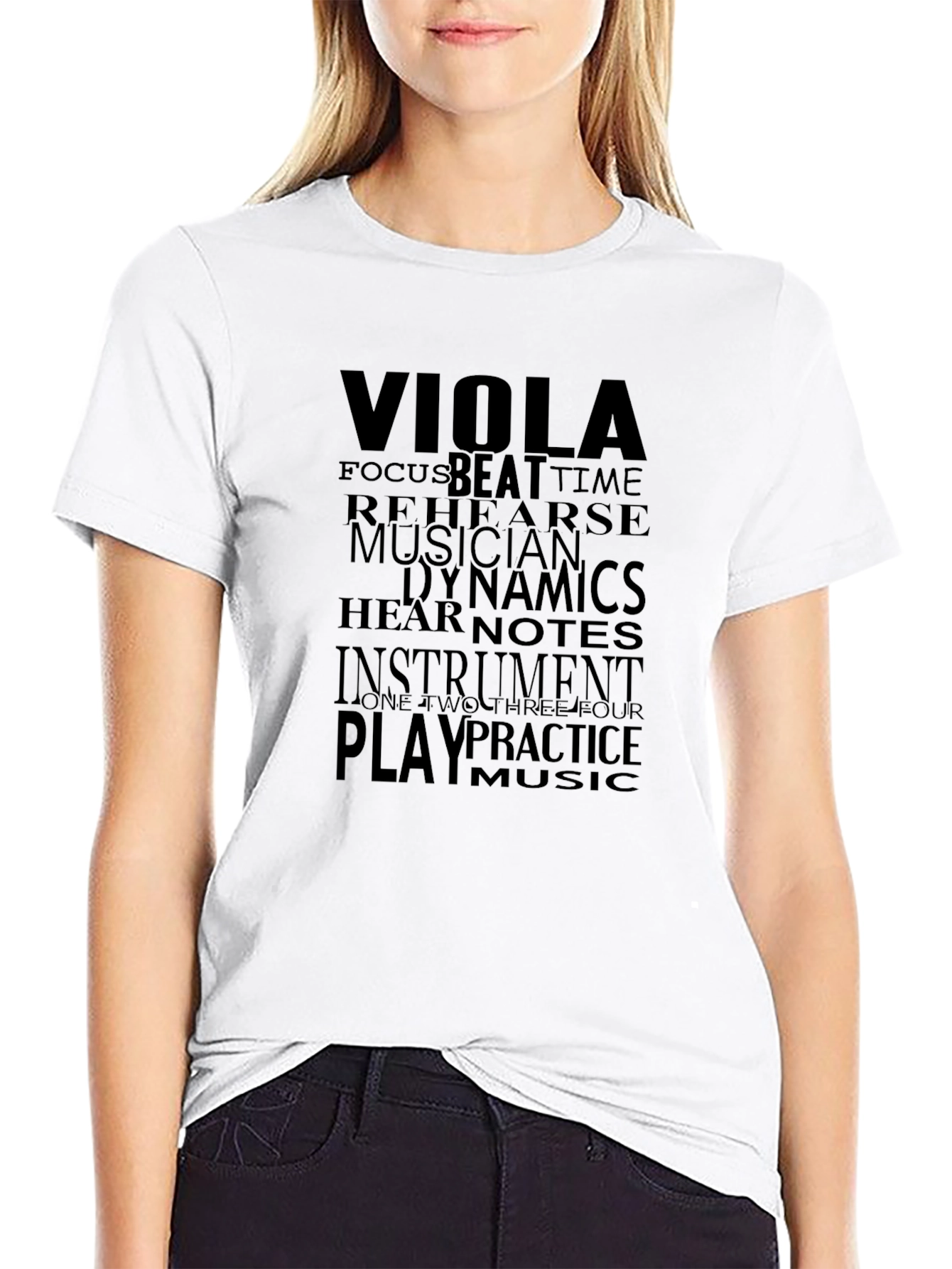 Viola Music T-Shirt - Musician Tee
