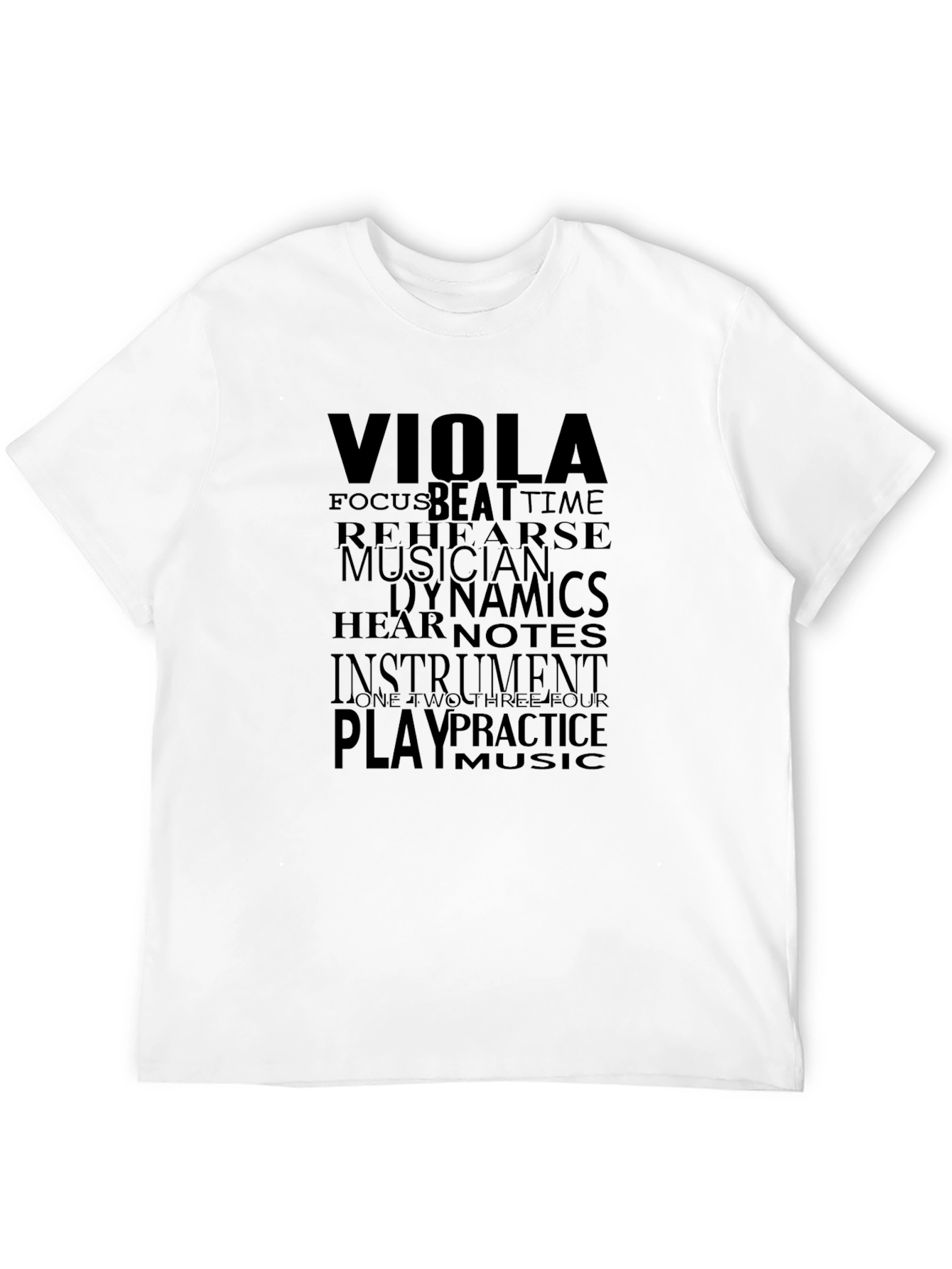 Viola Music T-Shirt - Musician Tee