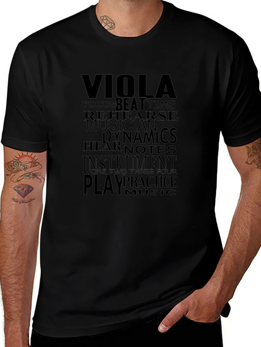 Viola Music T-Shirt - Musician Tee