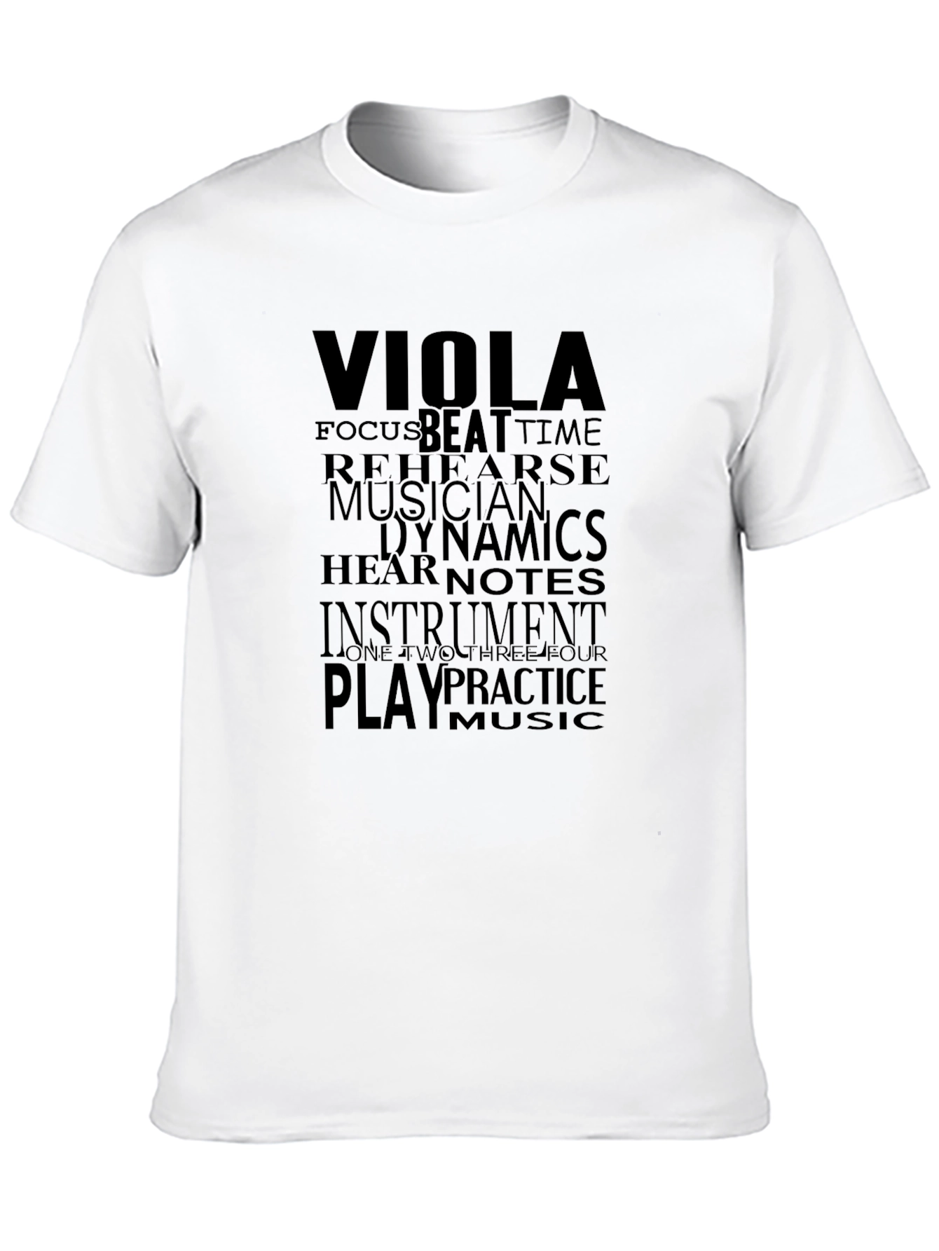 Viola Music T-Shirt - Musician Tee