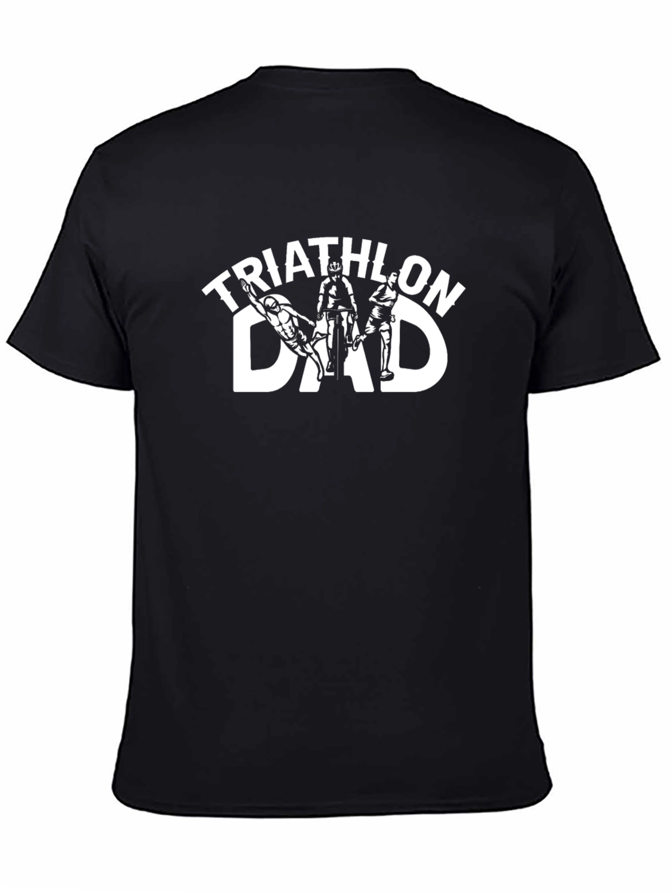 Triathlon Dad T-Shirt - Perfect for Active Dads