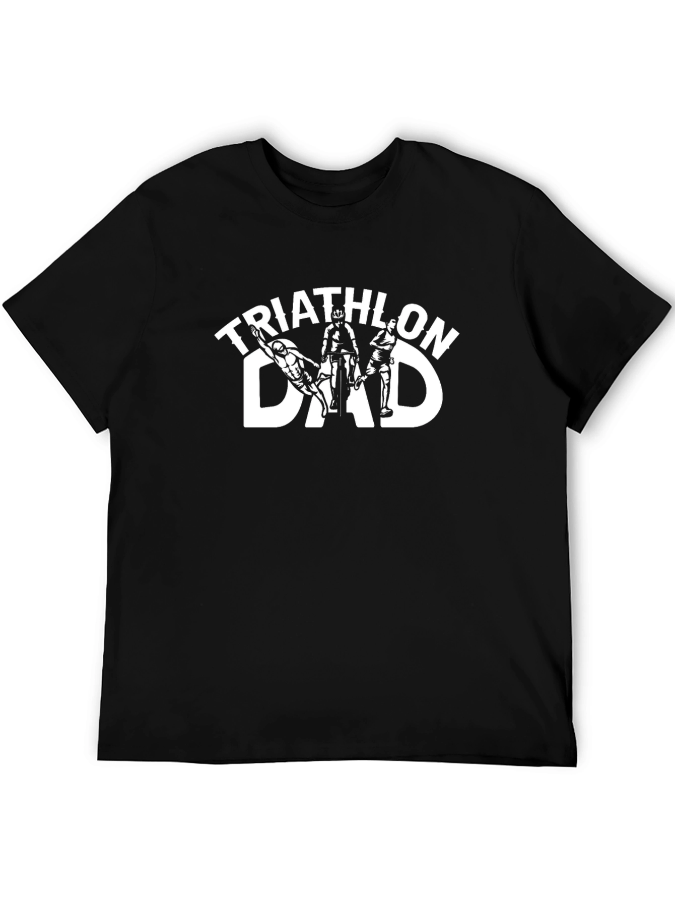 Triathlon Dad T-Shirt - Perfect for Active Dads