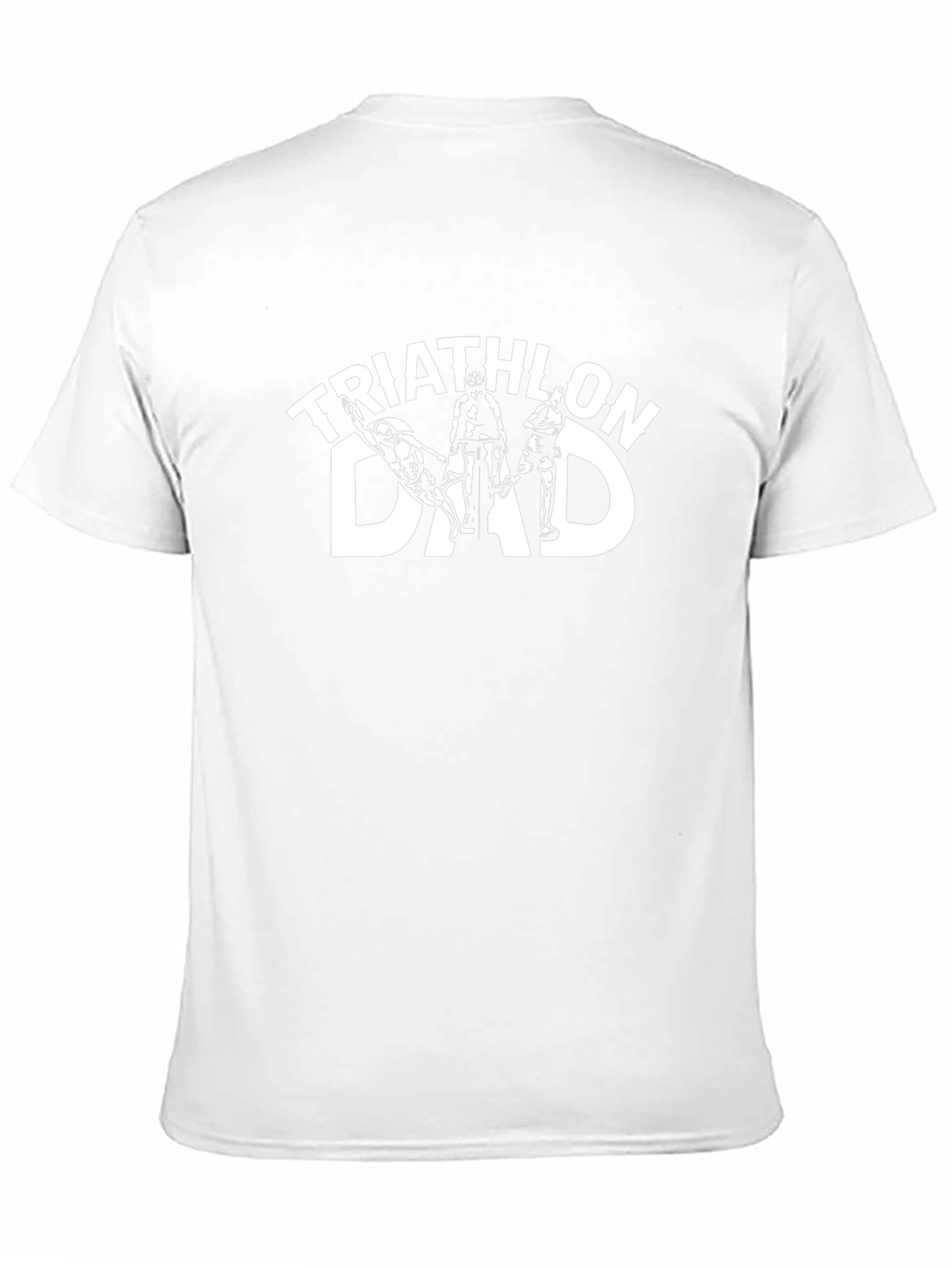 Triathlon Dad T-Shirt - Perfect for Active Dads