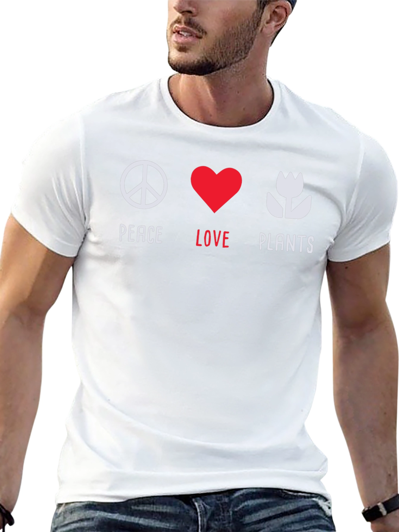 Peace Love Plants T-Shirt