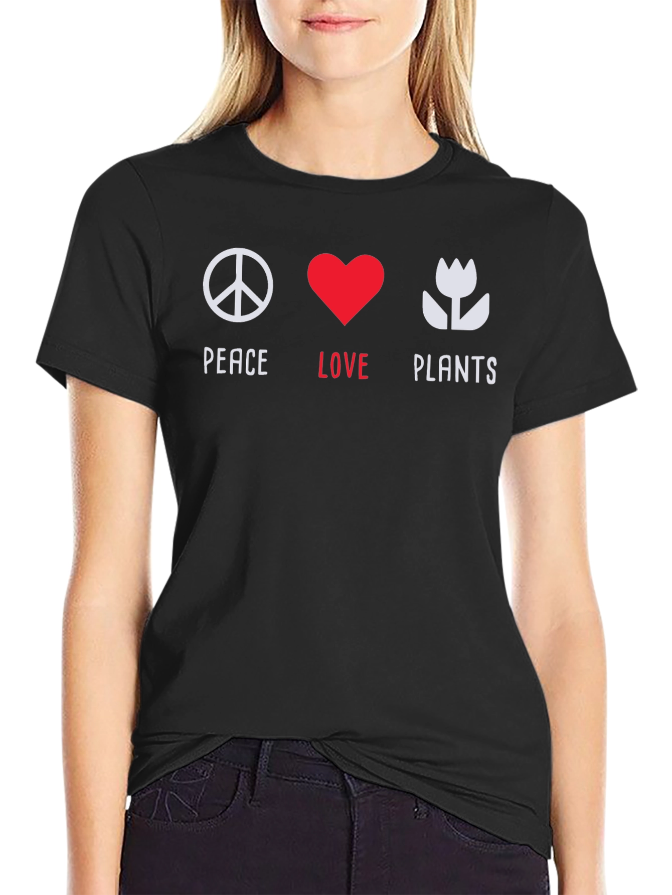 Peace Love Plants T-Shirt