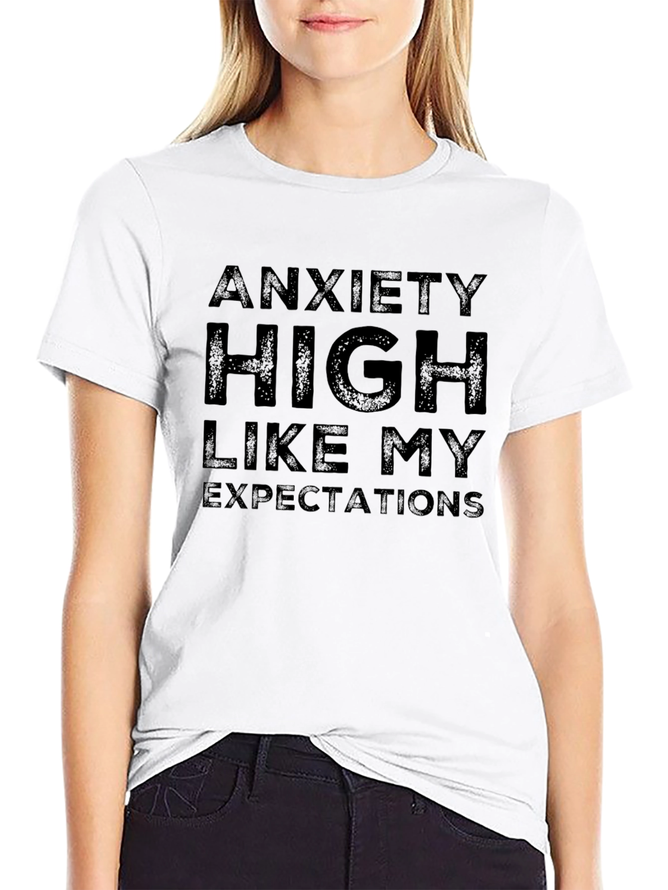 Anxiety High T-Shirt - Sarcastic Graphic Tee