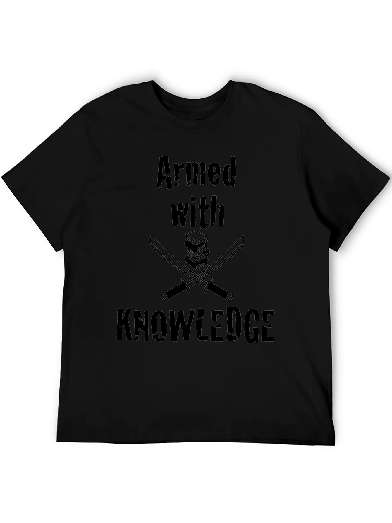 Armed with Knowledge Graphic T-Shirt