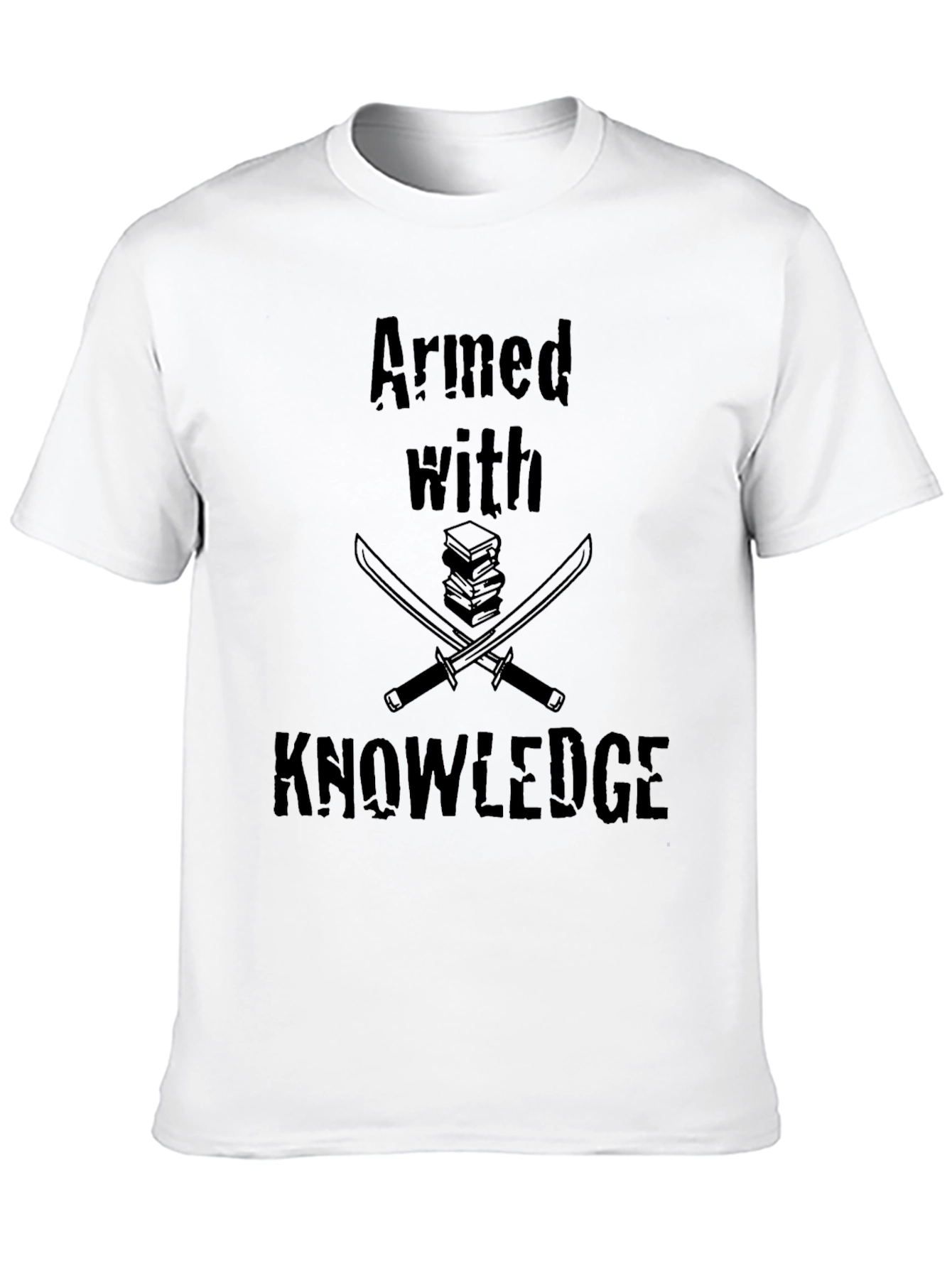 Armed with Knowledge Graphic T-Shirt