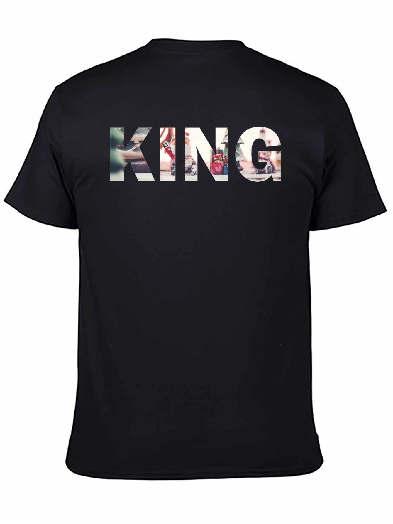 KING Graphic Black T-Shirt