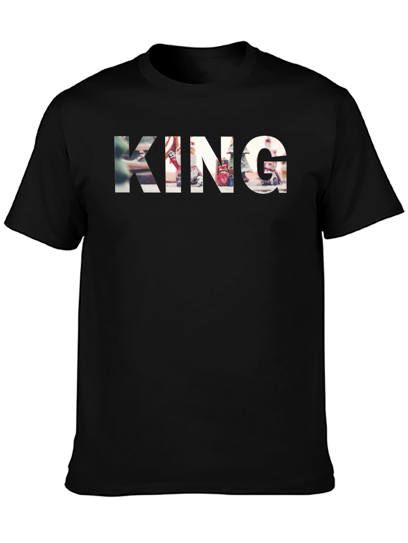KING Graphic Black T-Shirt