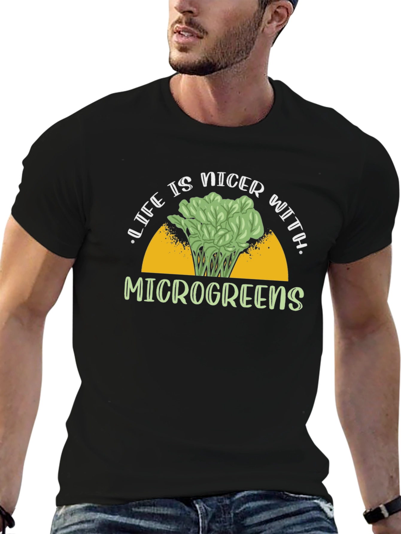 Microgreens Graphic T-Shirt - Life is Nicer