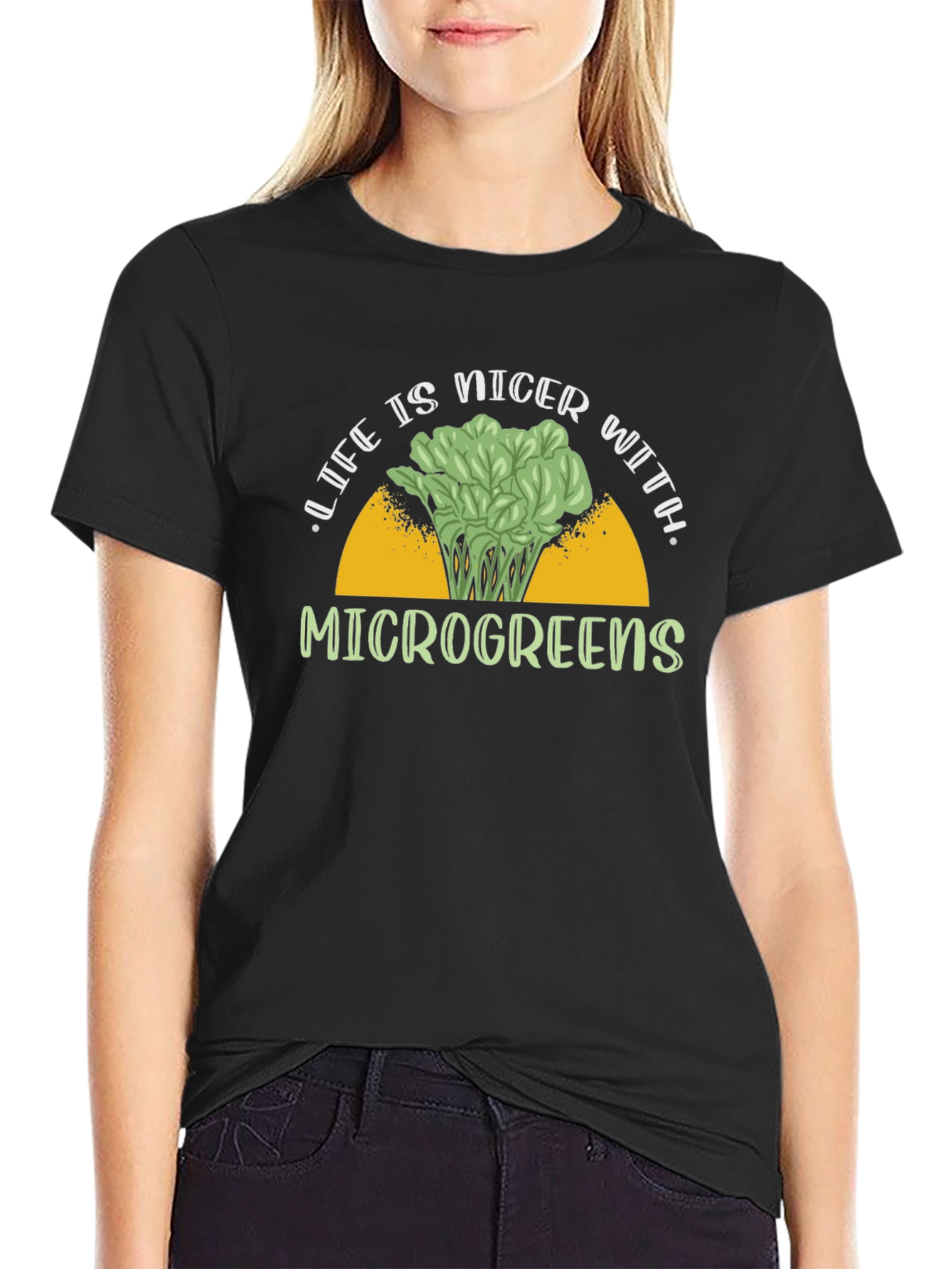 Microgreens Graphic T-Shirt - Life is Nicer