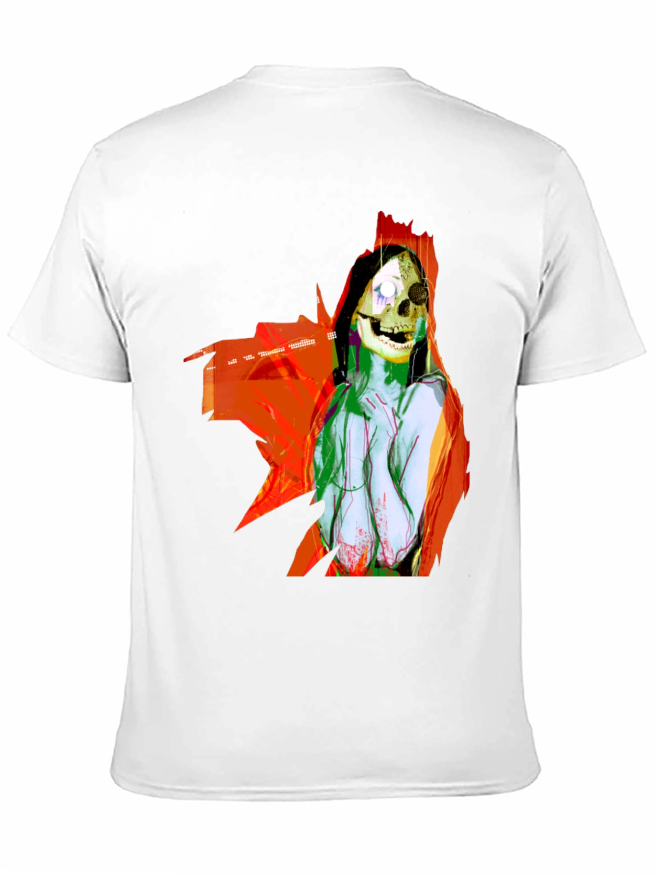Skull Woman Graphic T-Shirt