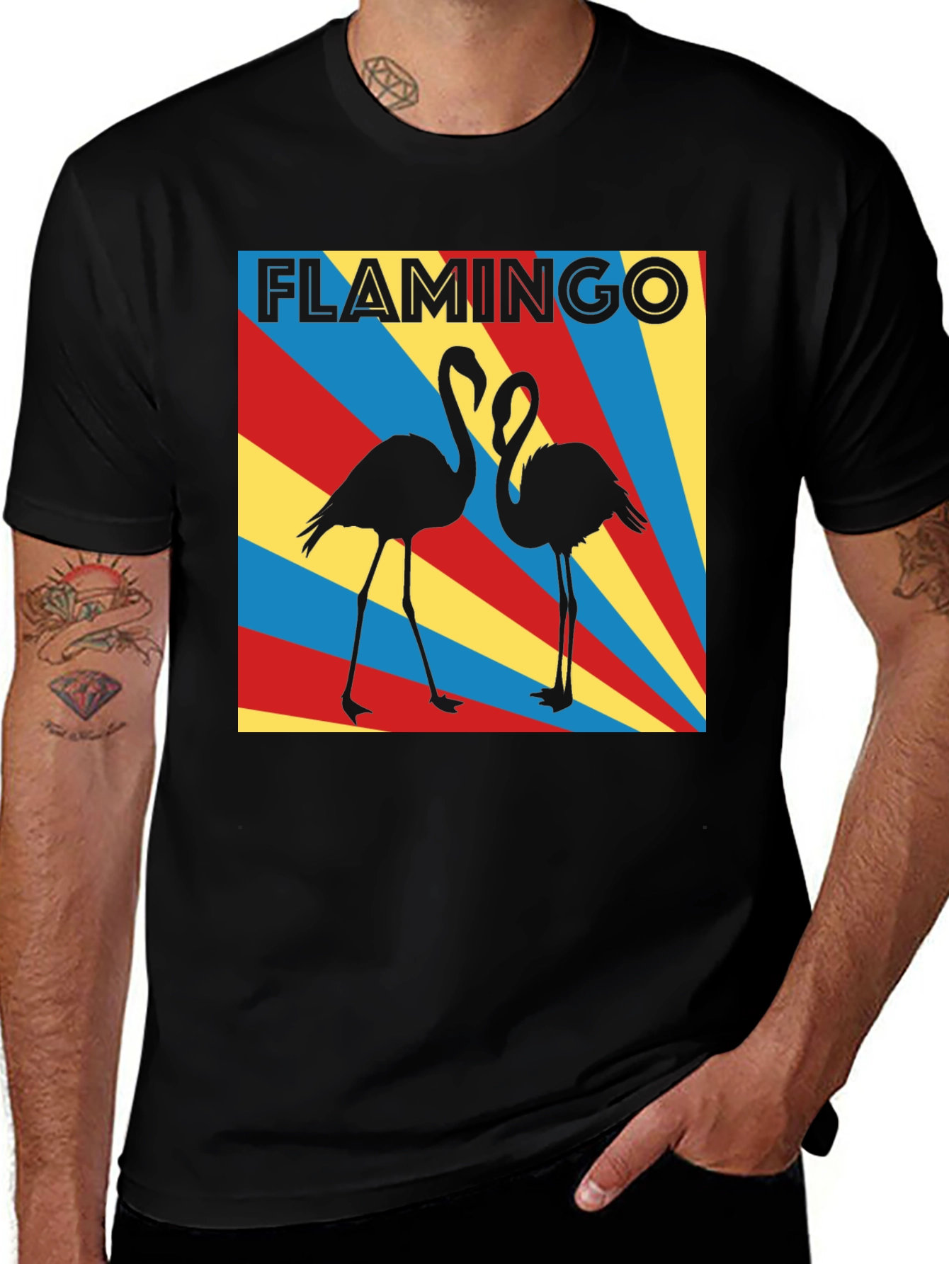 Retro Flamingo T-Shirt: Cool Graphic Tee