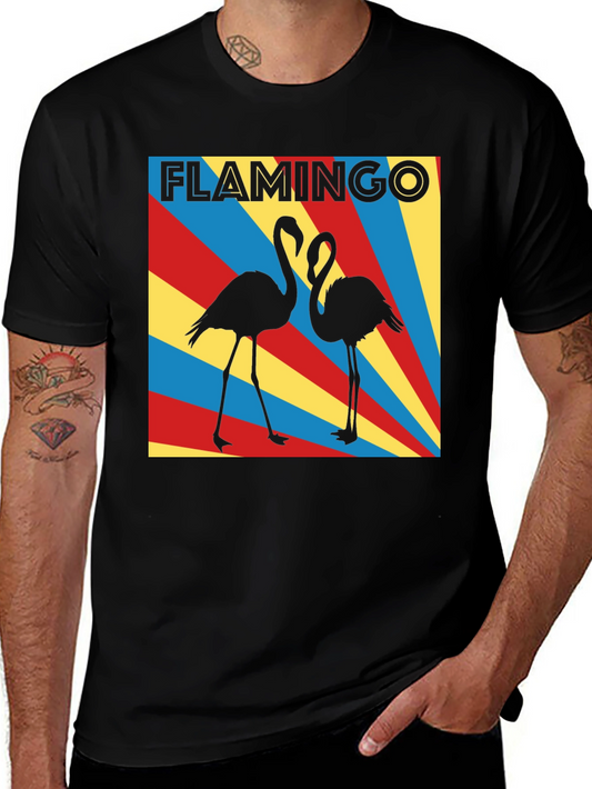 Retro Flamingo T-Shirt: Cool Graphic Tee