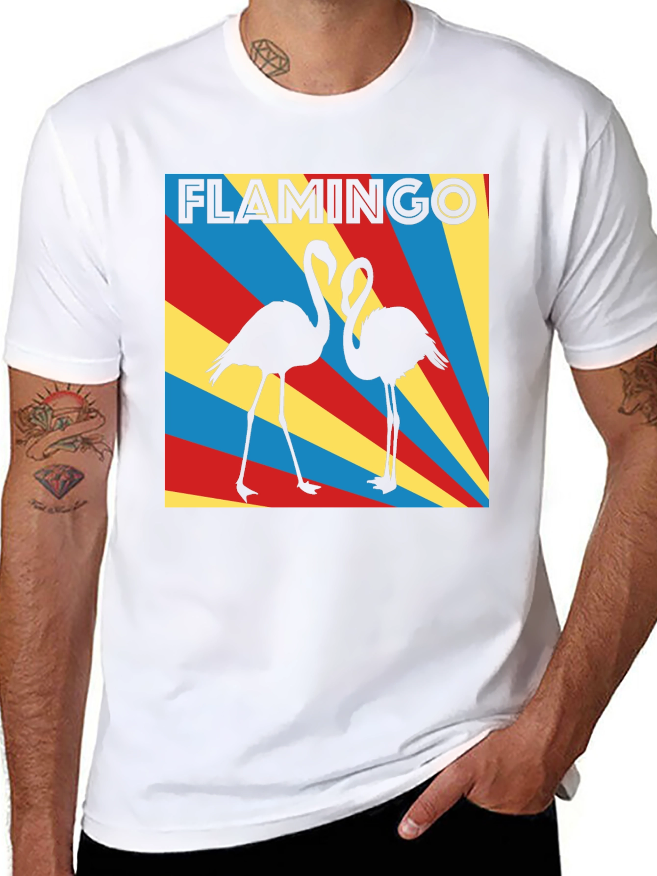 Retro Flamingo T-Shirt: Cool Graphic Tee
