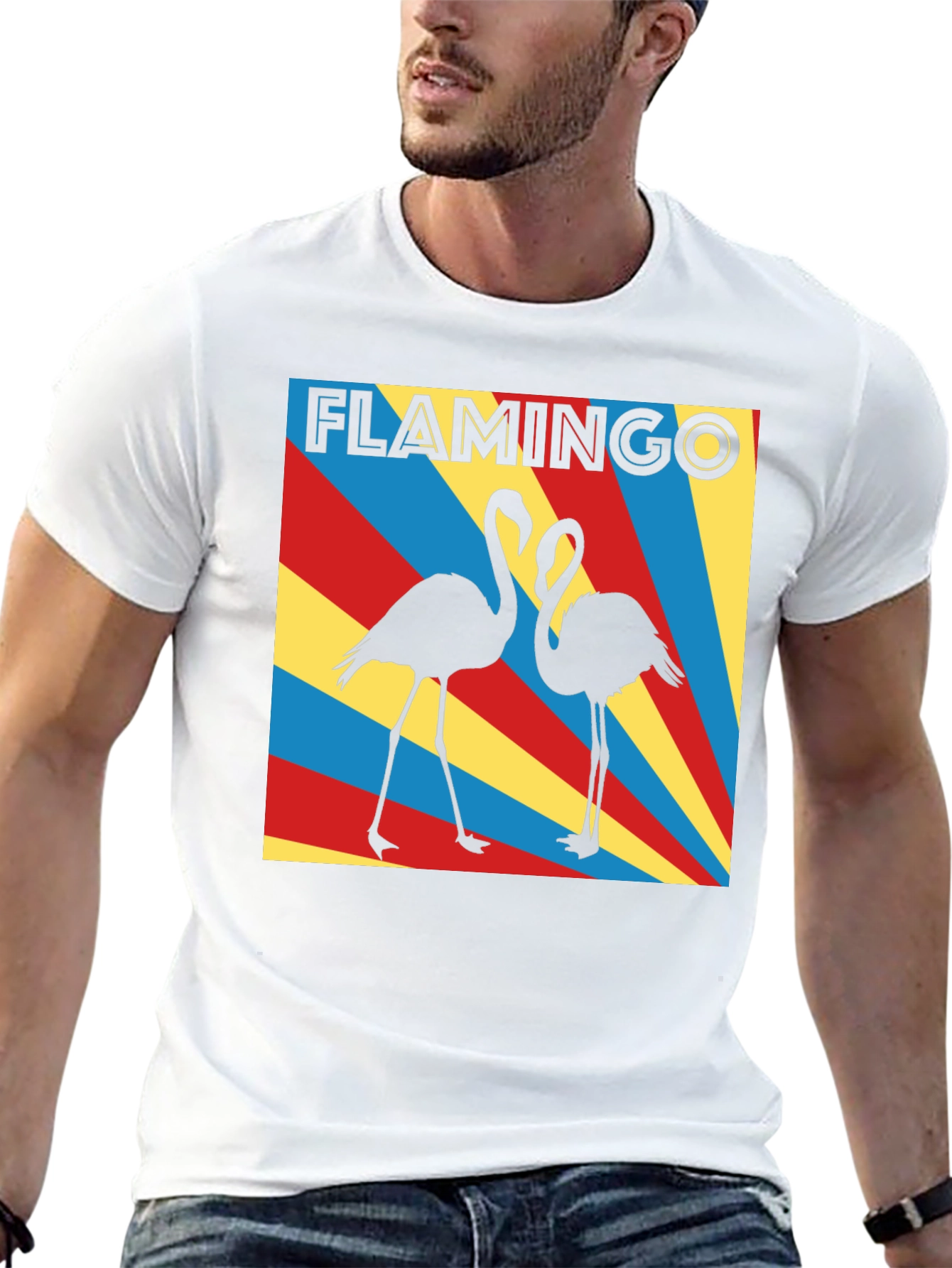 Retro Flamingo T-Shirt: Cool Graphic Tee