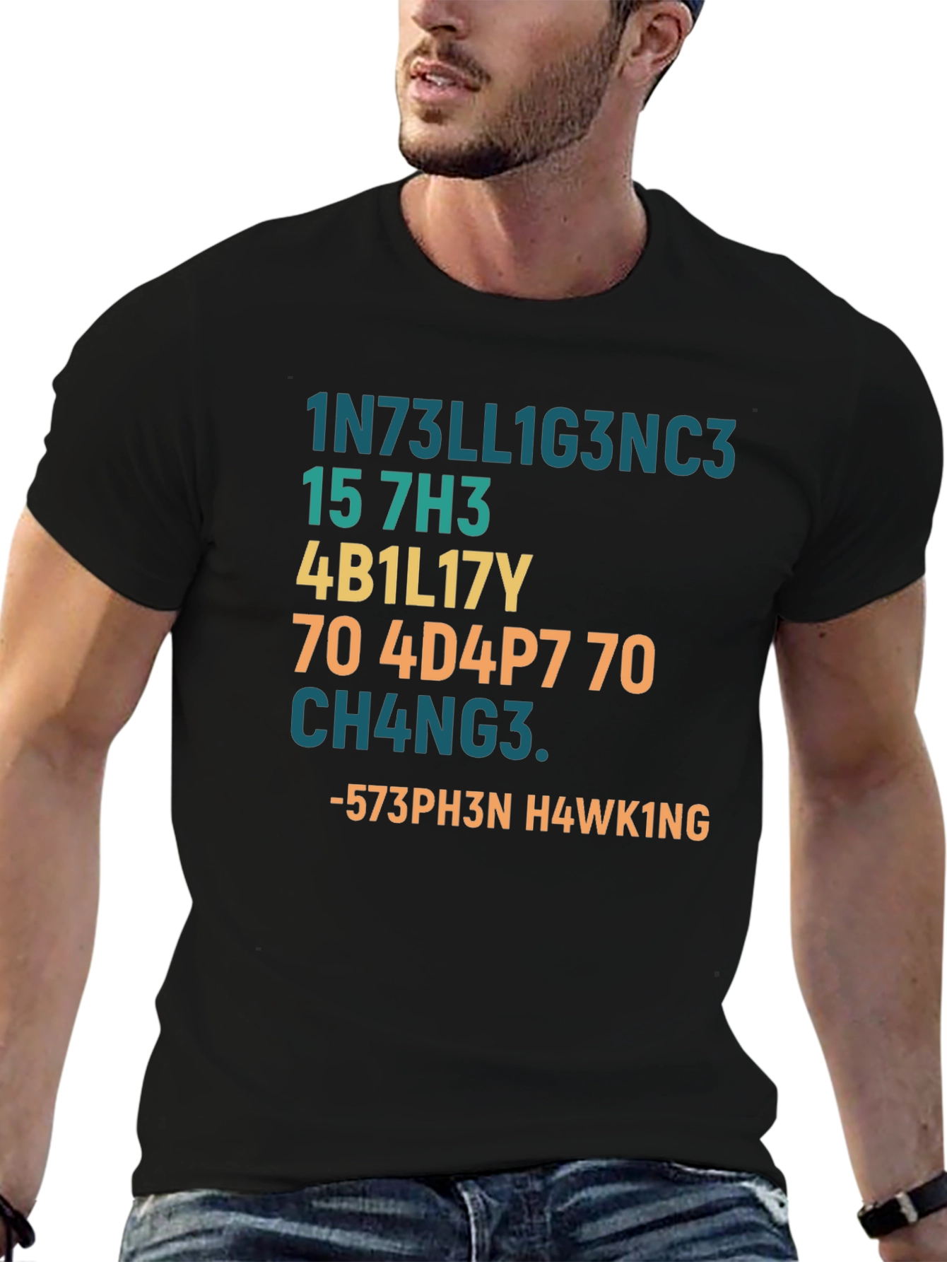 Intelligent Humor T-Shirt - Stephen Hawking