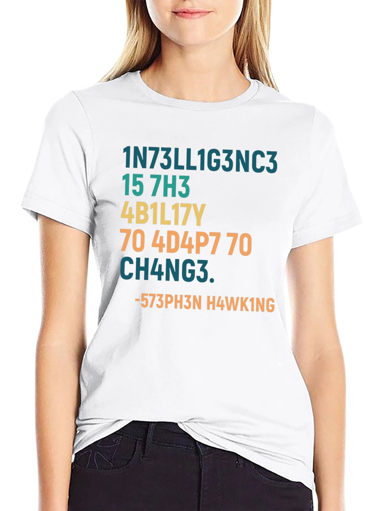Intelligent Humor T-Shirt - Stephen Hawking