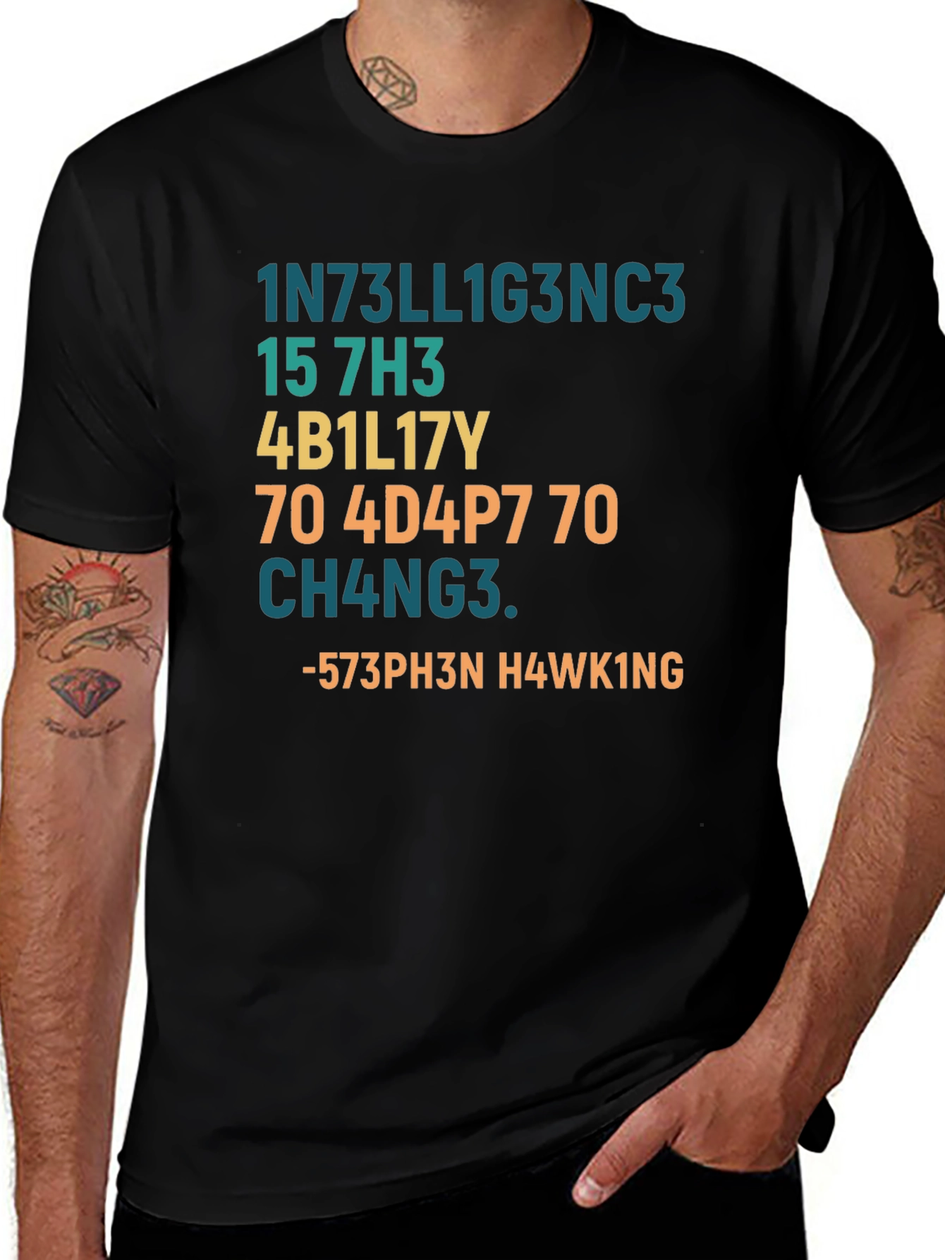 Intelligent Humor T-Shirt - Stephen Hawking