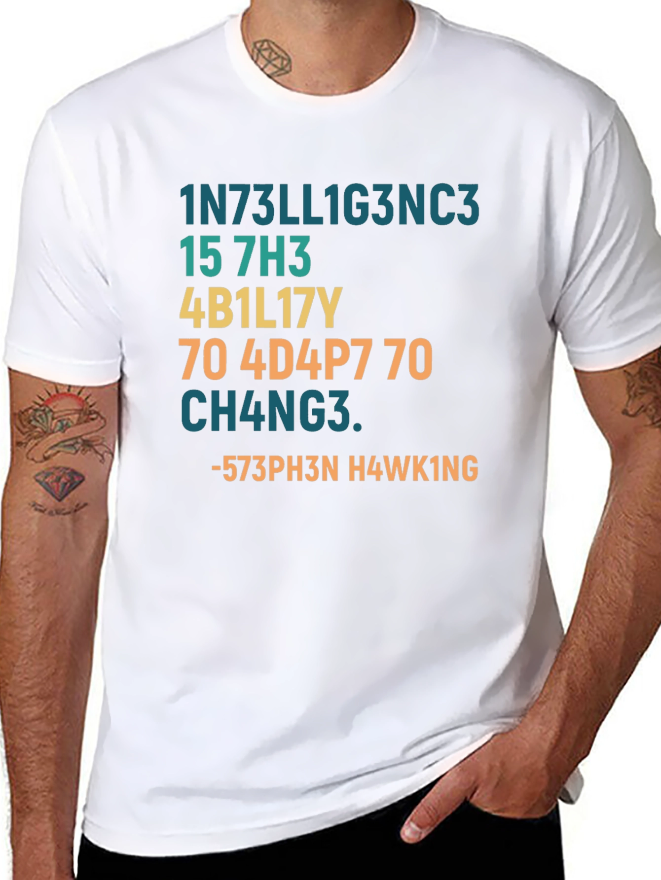 Intelligent Humor T-Shirt - Stephen Hawking